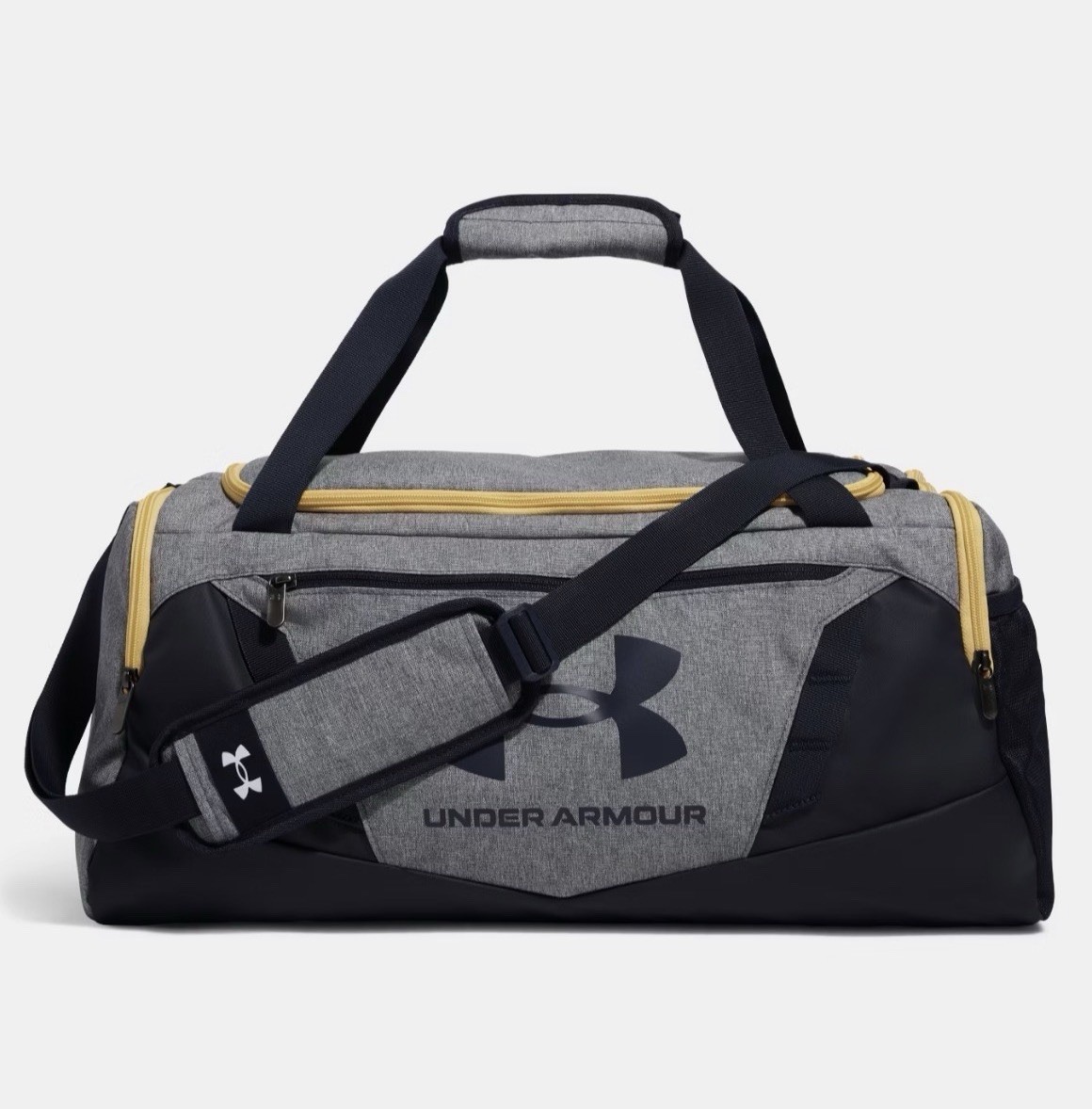 Under Armour Undeniable 5.0 Duffle Gym Carry on Bag W/ Shoe Pocket 40L Navy Gray