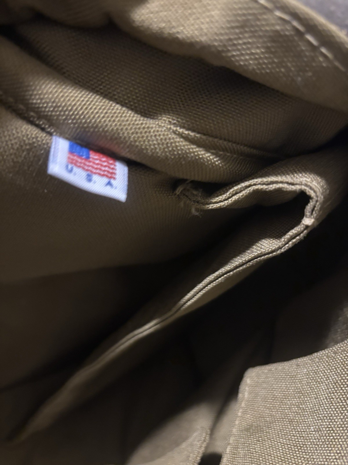 Allen Edmonds Canvas and Leather Backpack