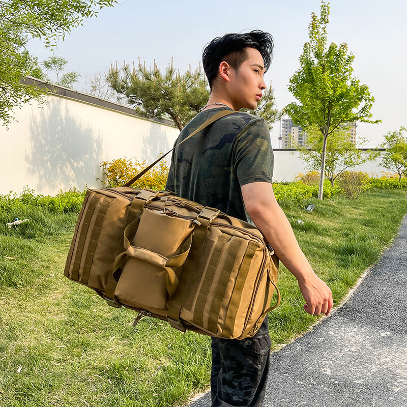 Men’s Large Military Tactical Backpack Camping Travel Rucksack Bag Carry Handles