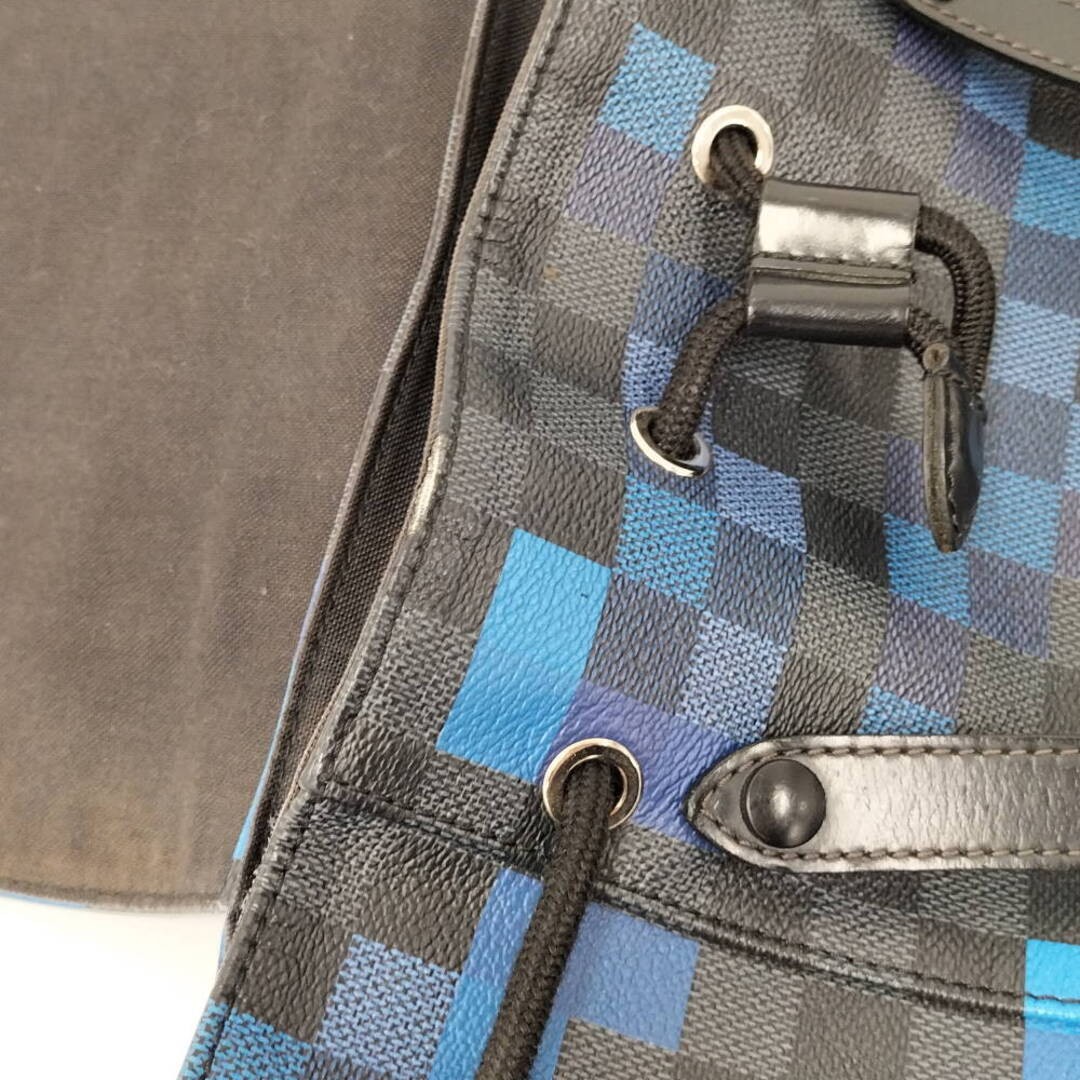 LOUIS VUITTON Christopher PM Damier Graphite Pixels Used SKAI-0
