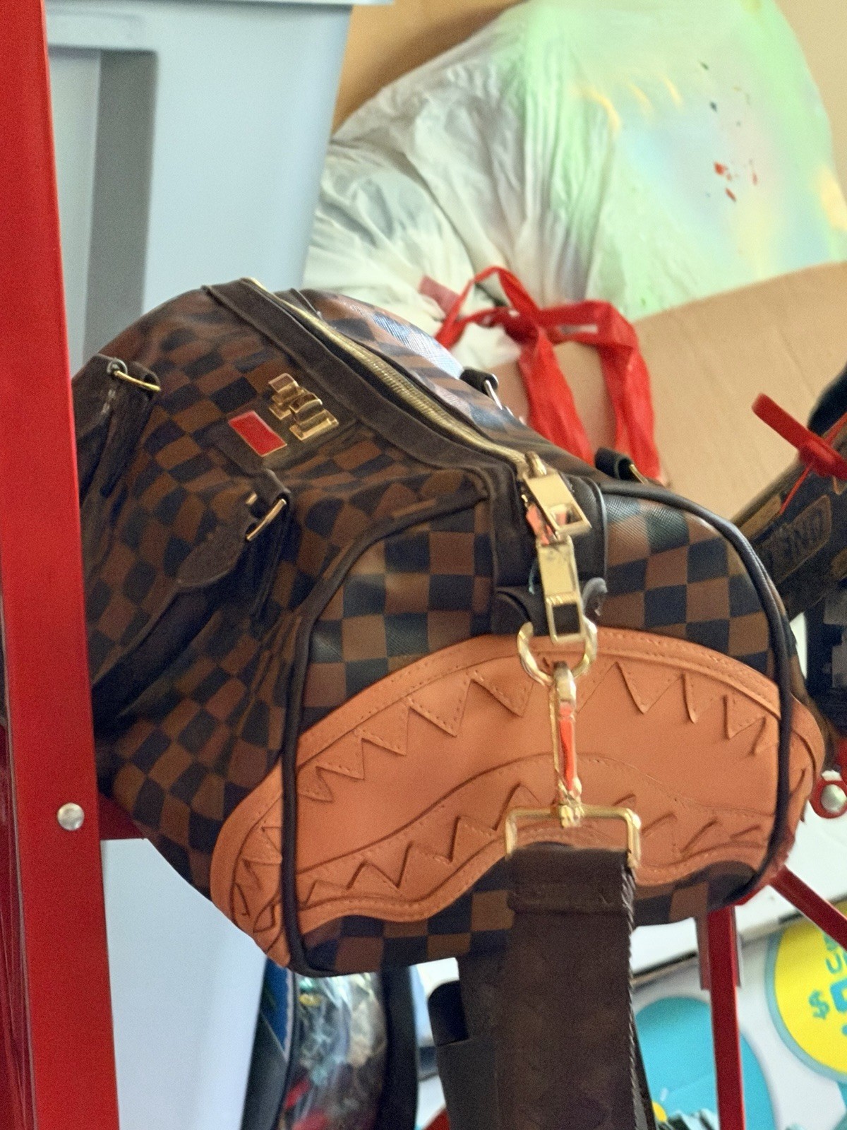 Sprayground duffel bag