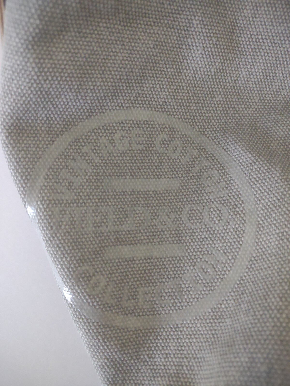 Gray Duffle Crossover Bag By Field & Company Vintage Cotton Collection Travel