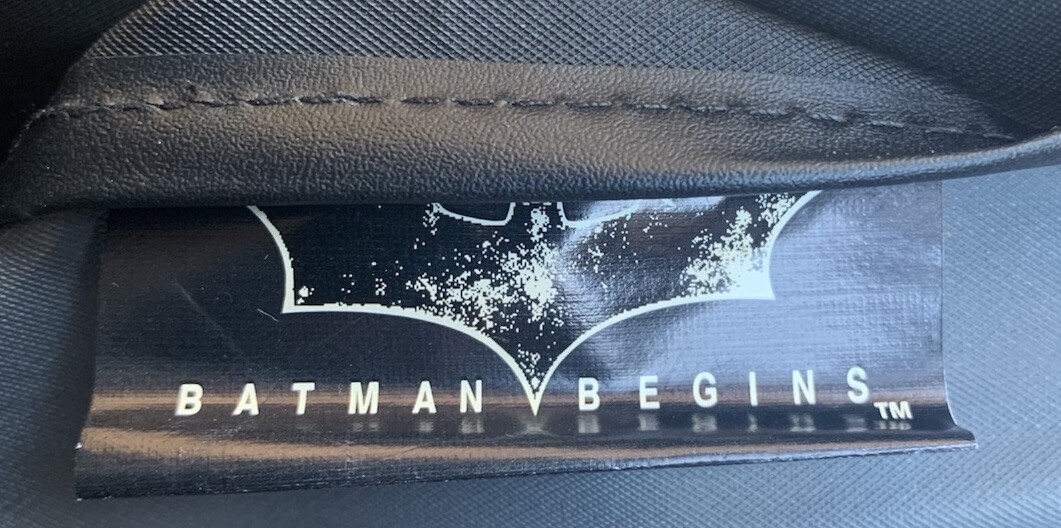 Vintage 2000’ Batman Begins Backpack Rare DC Comics Excellent Condition (SEC I)