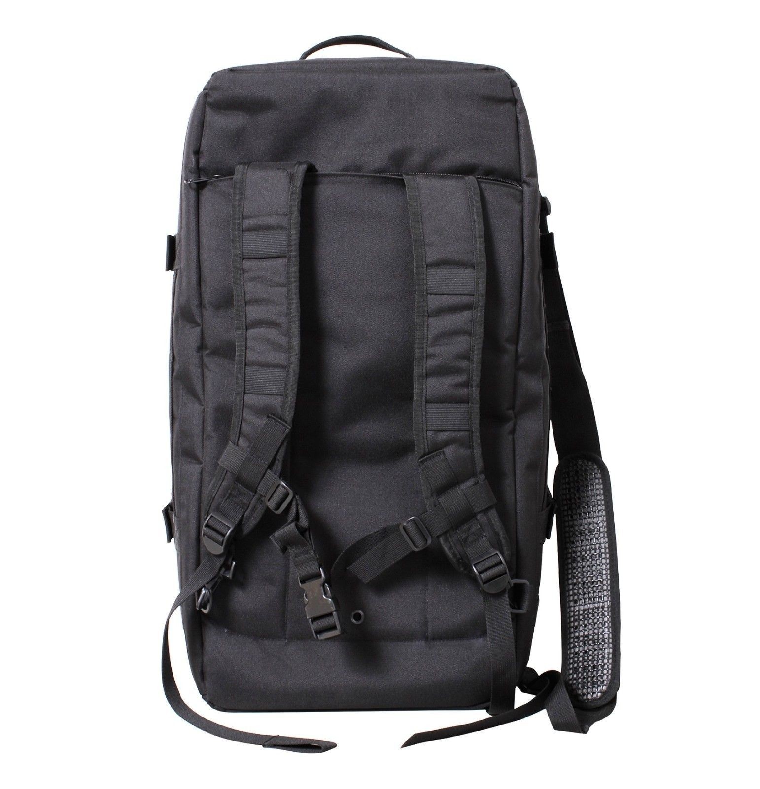 Black 3 In 1 Convertible Mission Bag 26″ Tactical MOLLE Backpack & Shoulder Pack