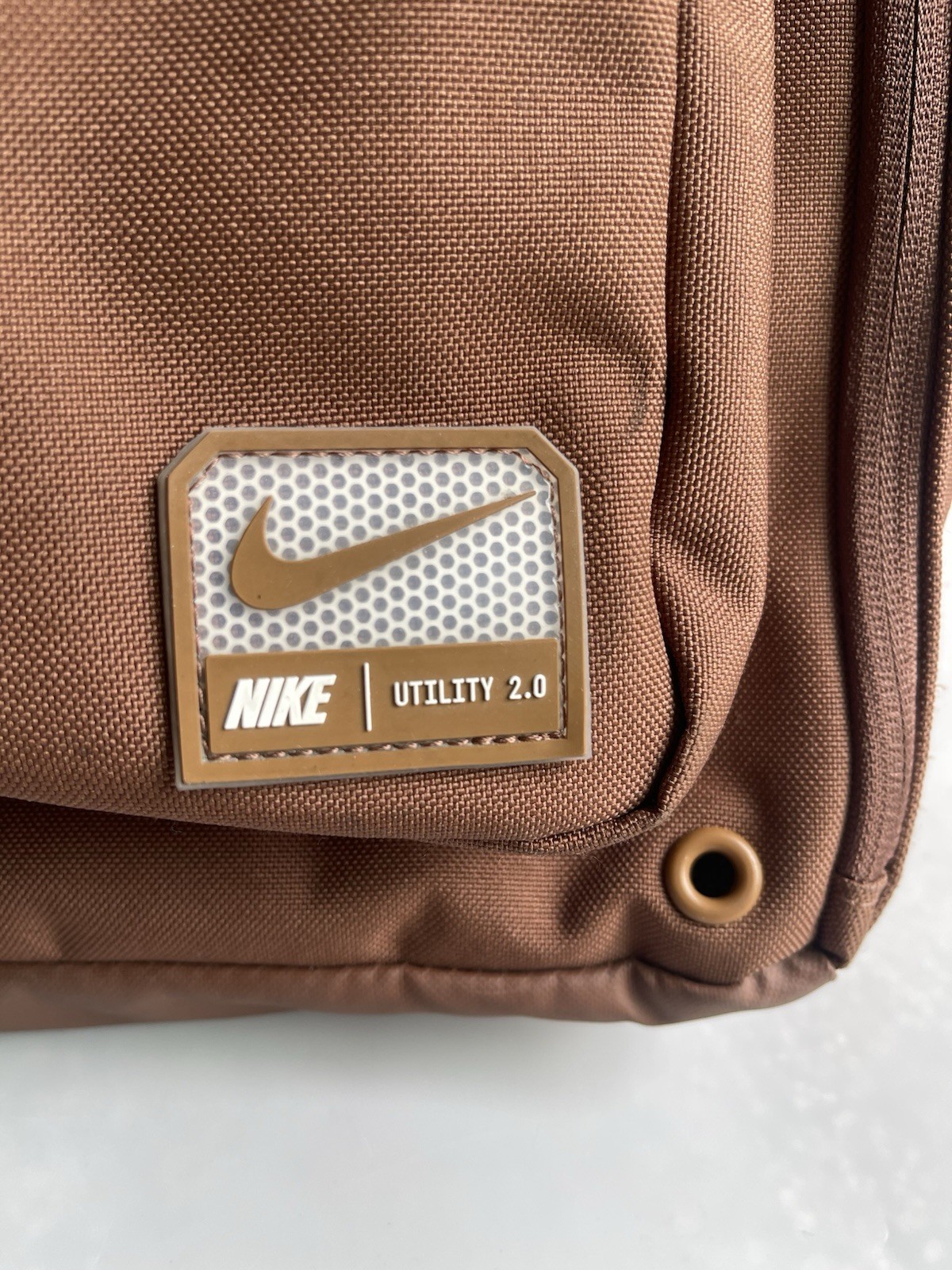 Nike Utility 2.0 Backpack Brown Laptop Travel School Bookbag Fair Condition