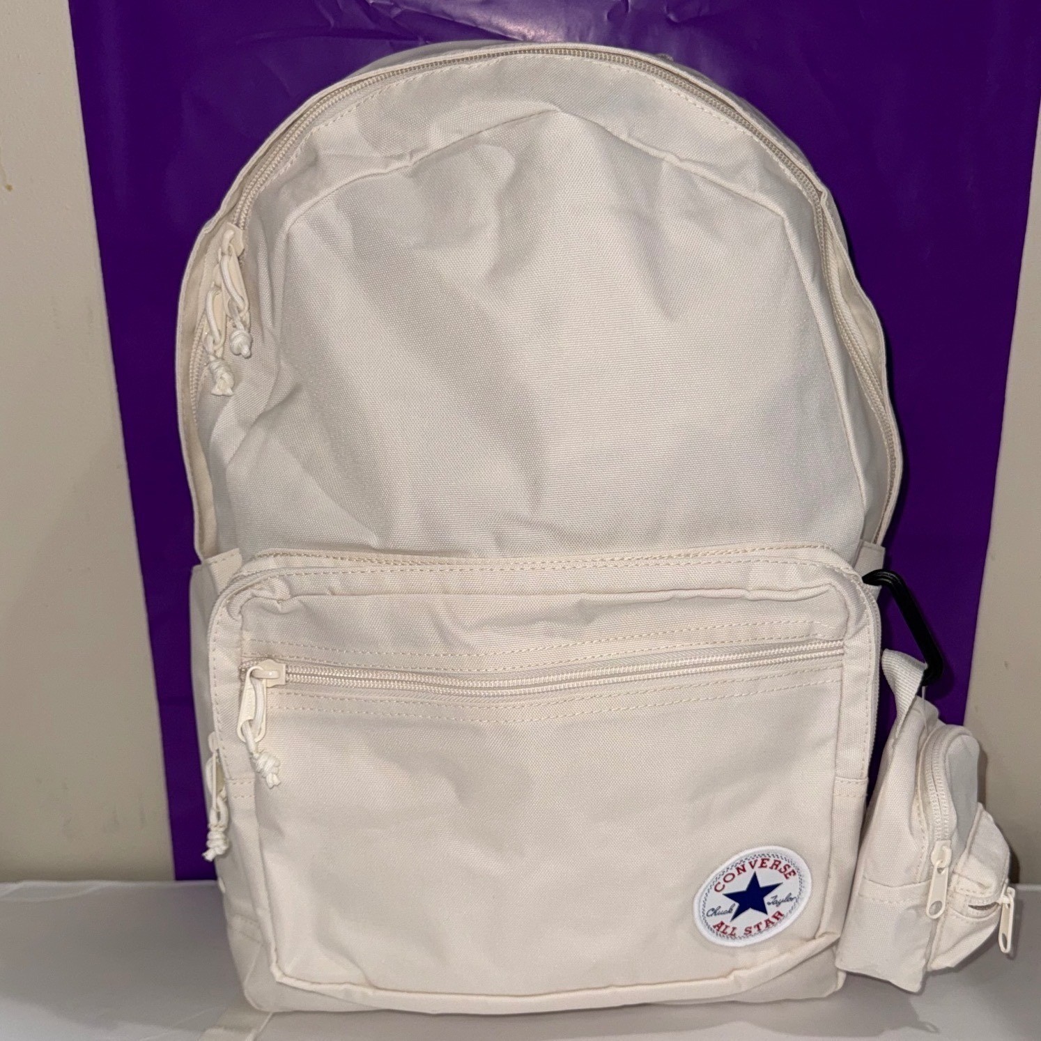 Converse 18” Go 2 Backpack – Off White