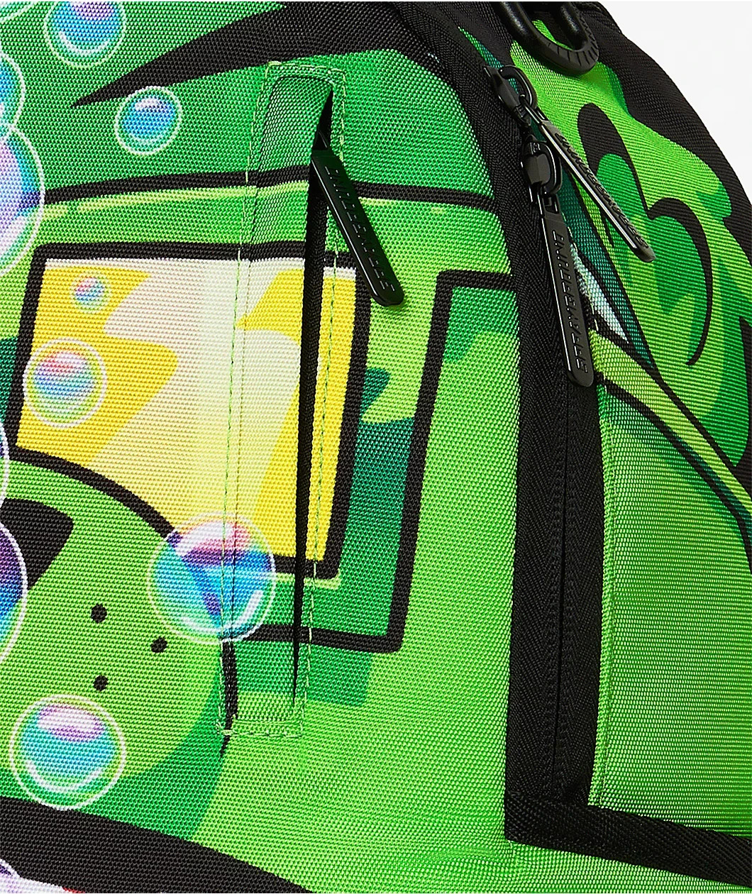 Sprayground x SpongeBob Moneybear Backpack🔥New Black Bookbag Large School Bag