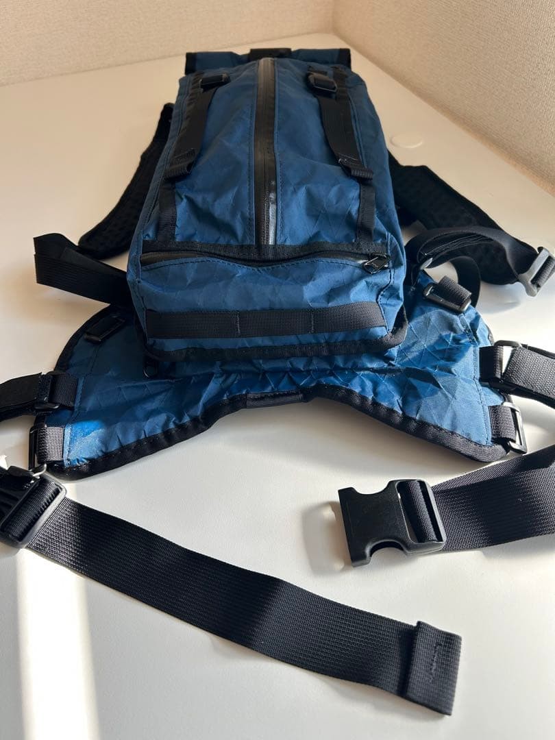 MISSIONWORKSHOP Hauser 10L Backpack Navy Waterproof X-Pac Made in USA