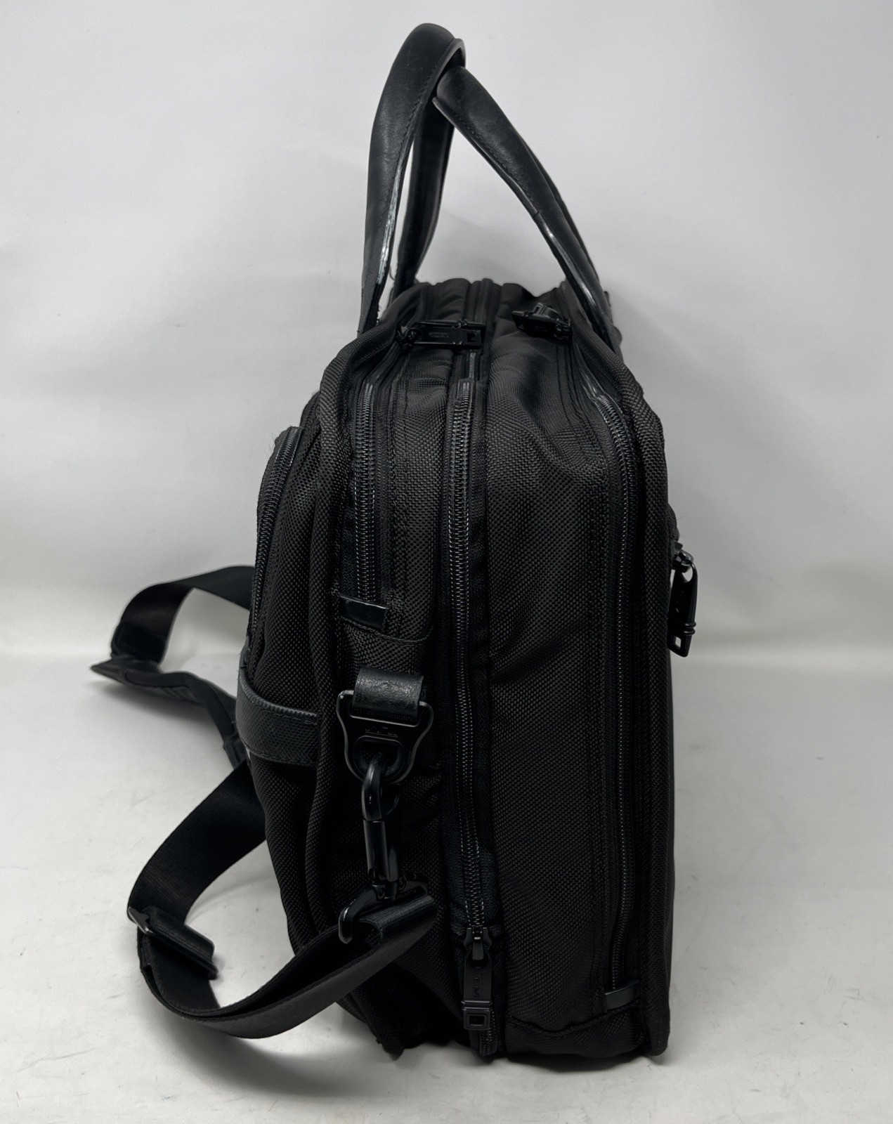 Tumi Alpha II Expandable Organizer Laptop Briefcase Ballistic Nylon 26141D2U 16”