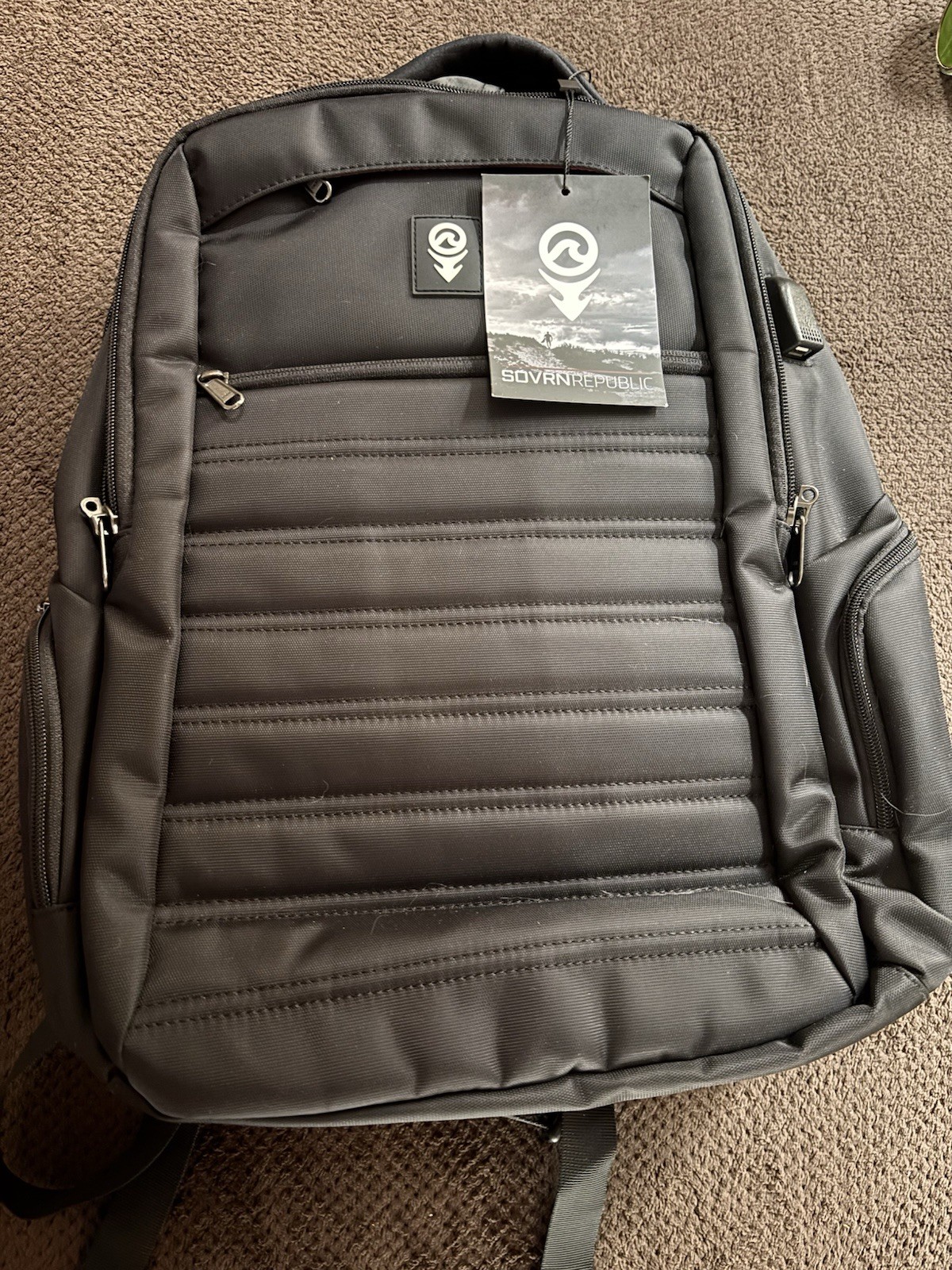 NEW! Sovrn Republic 28L Ambassador 2.0 (White Label) Backpack. FREE SHIPPING!!!