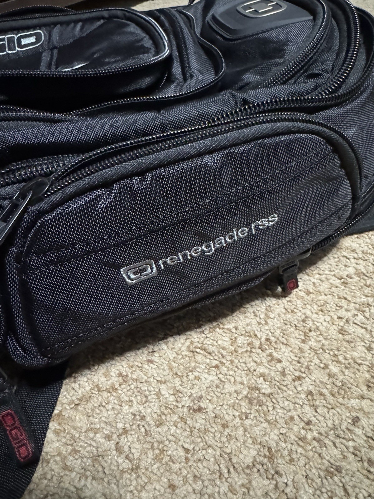 OGIO Renegade RSS 17 Laptop Backpack Black Tech Vault Armored Pocket USED ONCE
