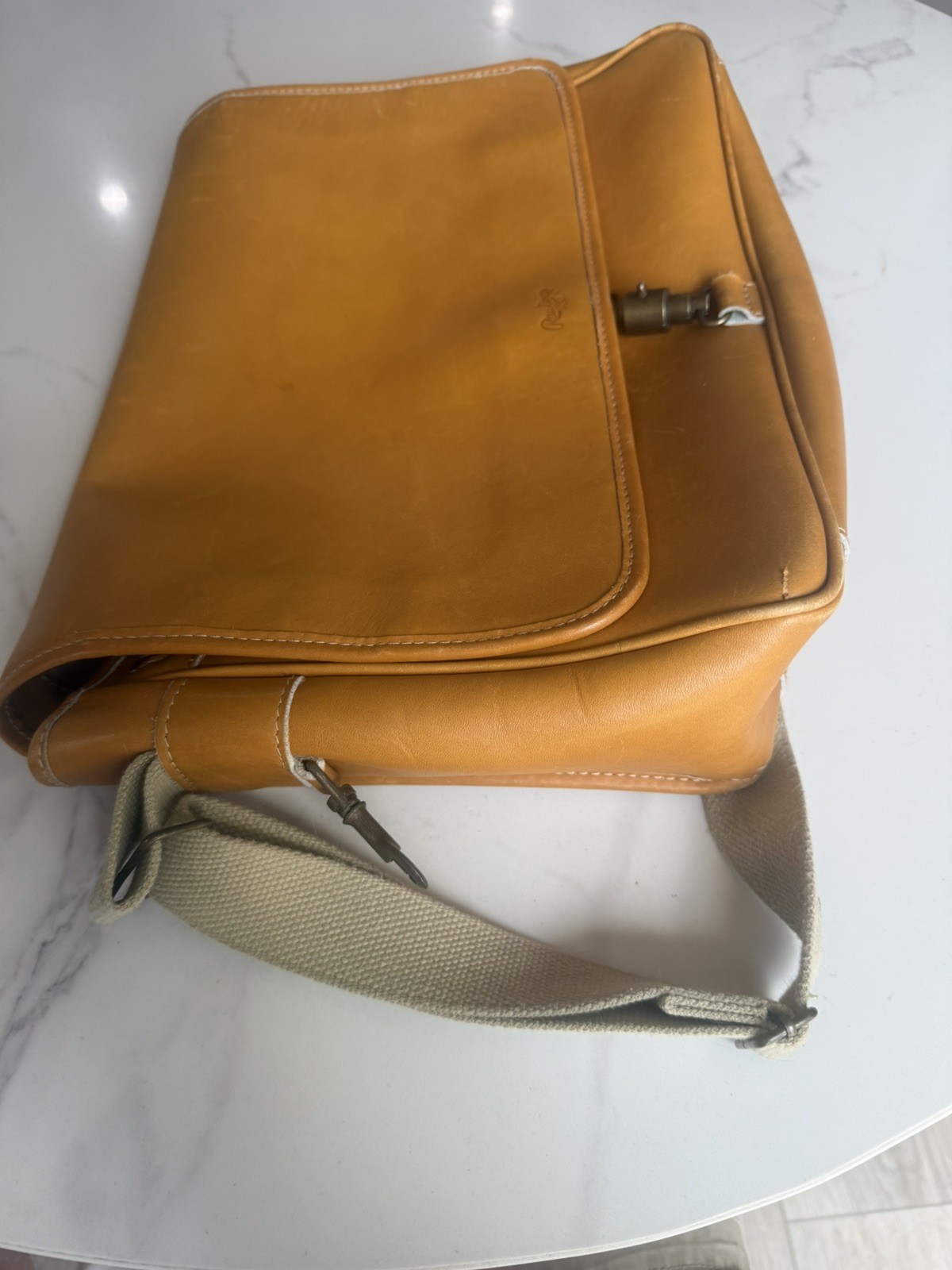 Rawlings Baseball Glove Bag Briefcase Leather Vintage