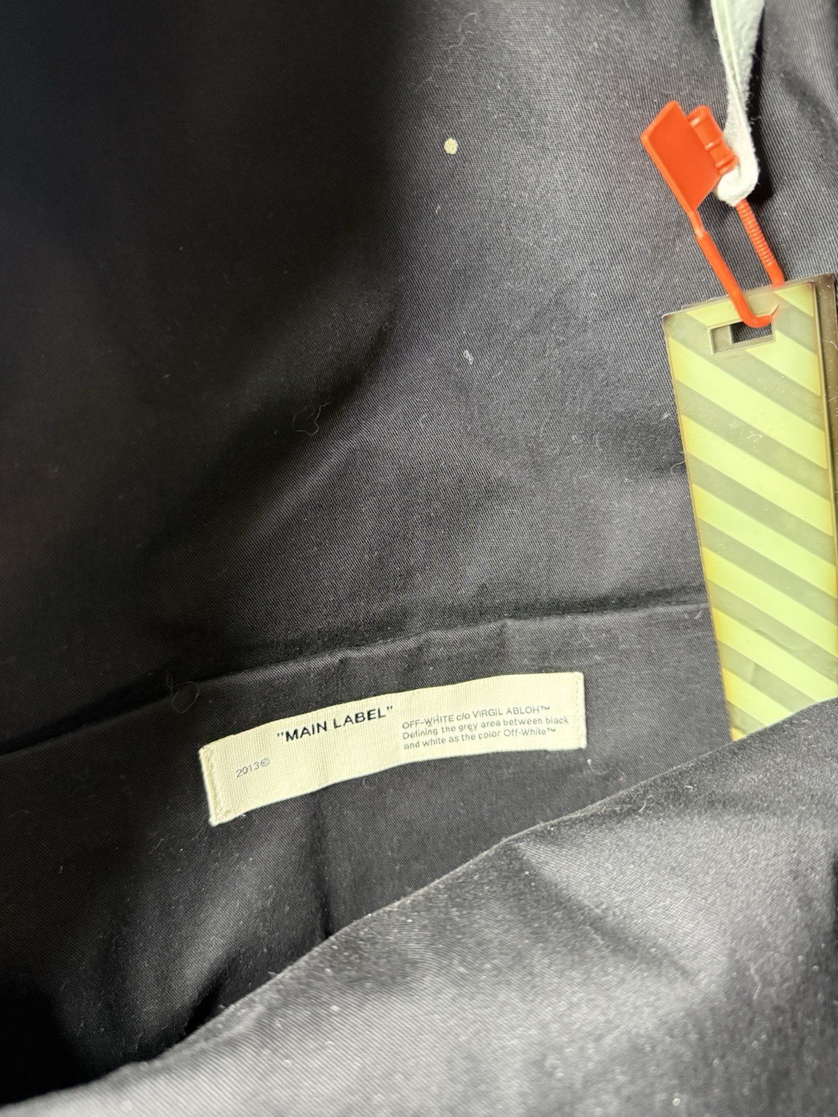 Virgil Abloh Off-White Backpack with Easy Cross Arrow Logo Pink/black