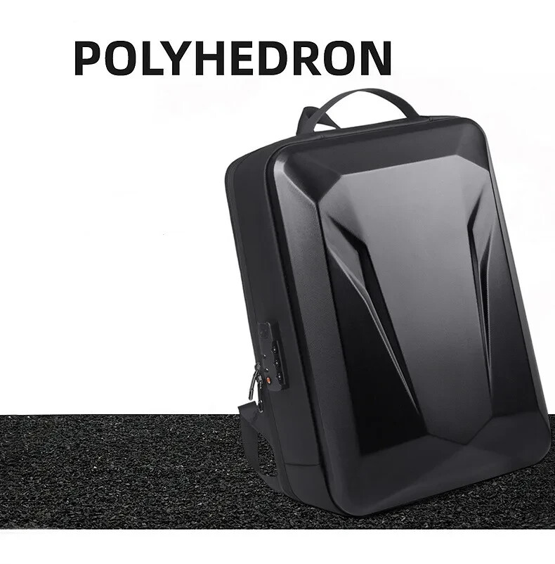 Men’s E-Sports Hard Shell Backpack 15.6 /18 Inch Anti-theft Lock Waterproof