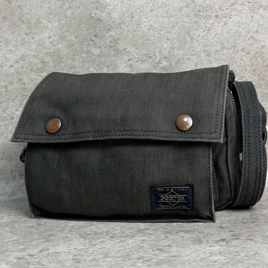 Porter Shoulder Bag Flap Smoky