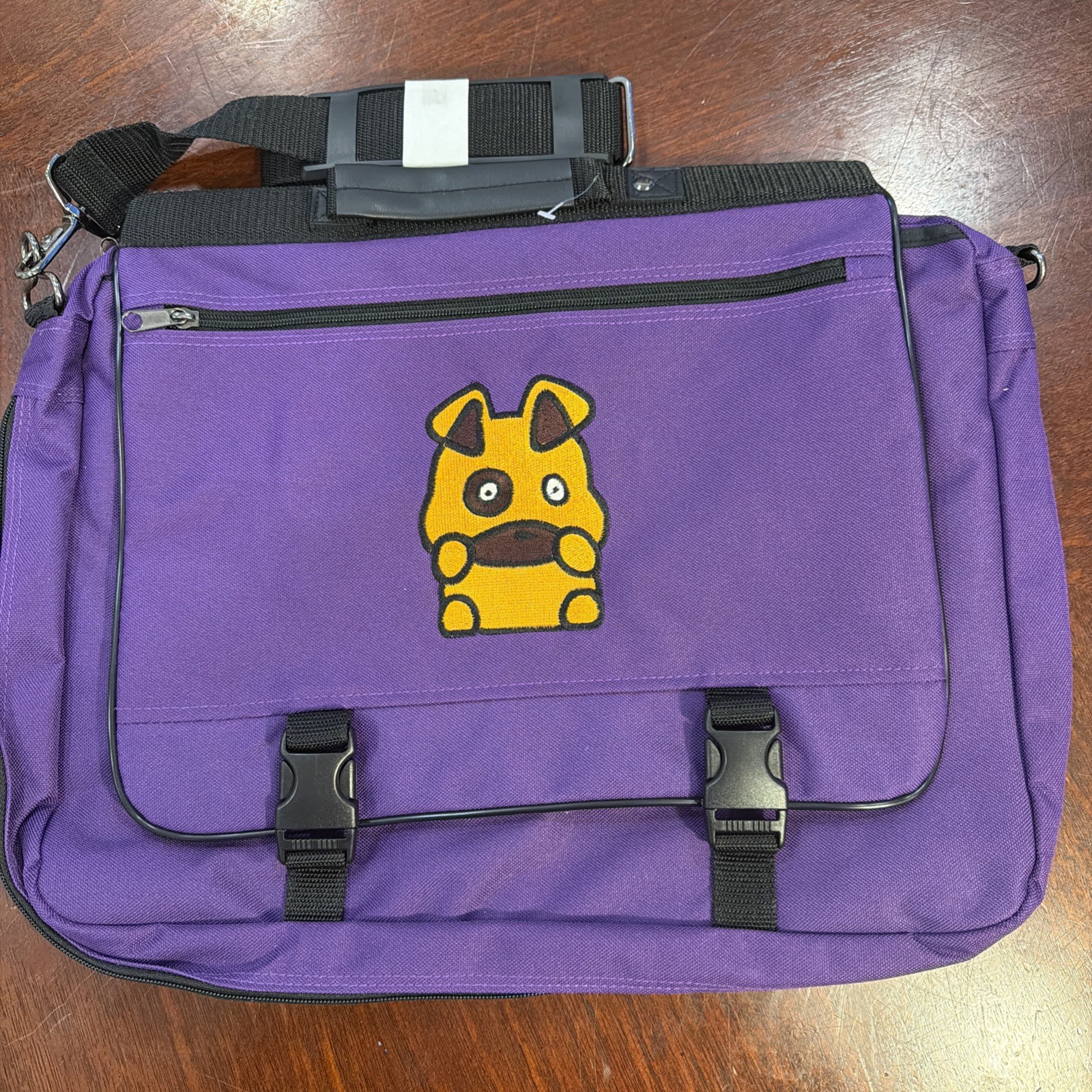 Travel Crossbody Laptop School Bag Purple – See Description