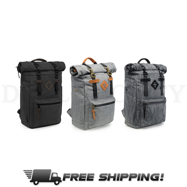 Revelry Drifter Smell Proof Water Resistant Carbon Lined Back Pack Choose Color