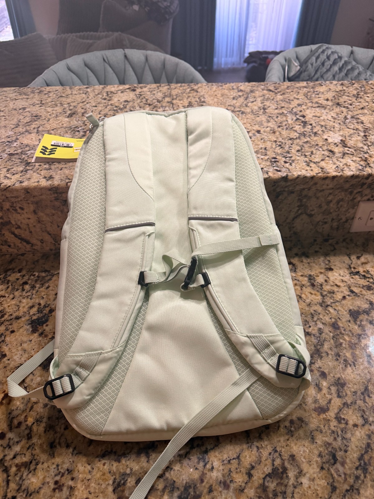 All In Motion Backpack Water Repellent School 17″-Laptop Mint Green Sporty 19″