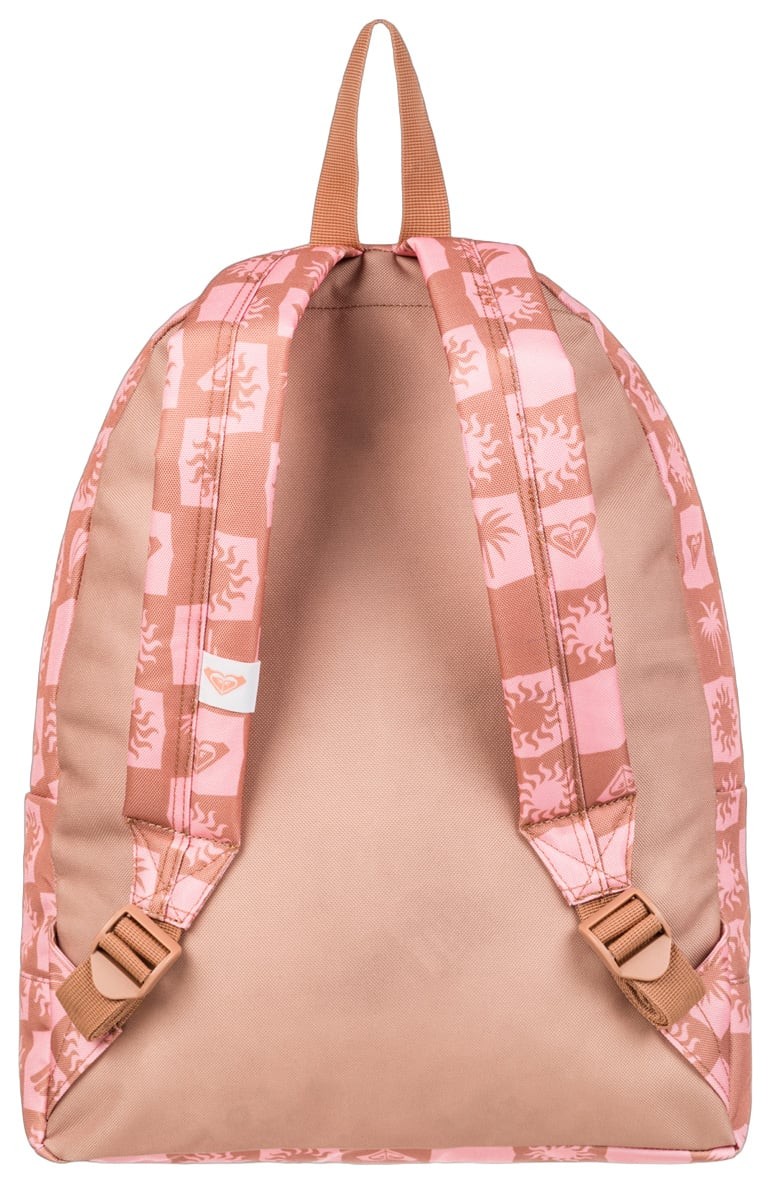 Roxy Sugar Baby Printed Backpack – Camel Sunsquare Ax – New