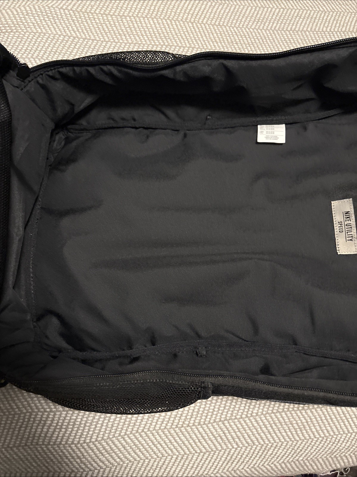 NFL Nike Air Bubble Strap Black Backpack Utility Embroidered NEW CK2668-010
