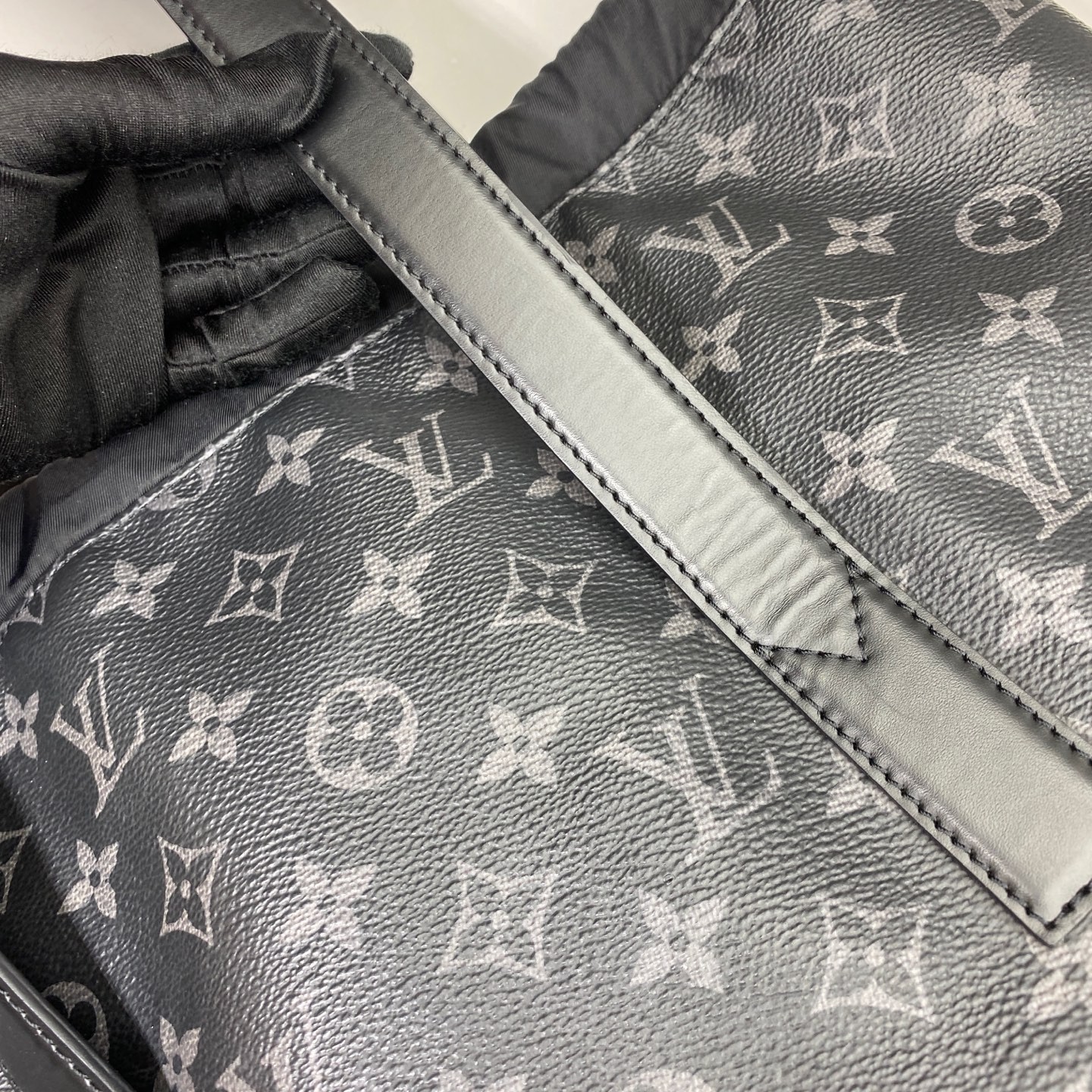 Louis Vuitton Pre-Owned Authentic Cabas Satchel Tote Black 42.0×41.0x15.5 cm