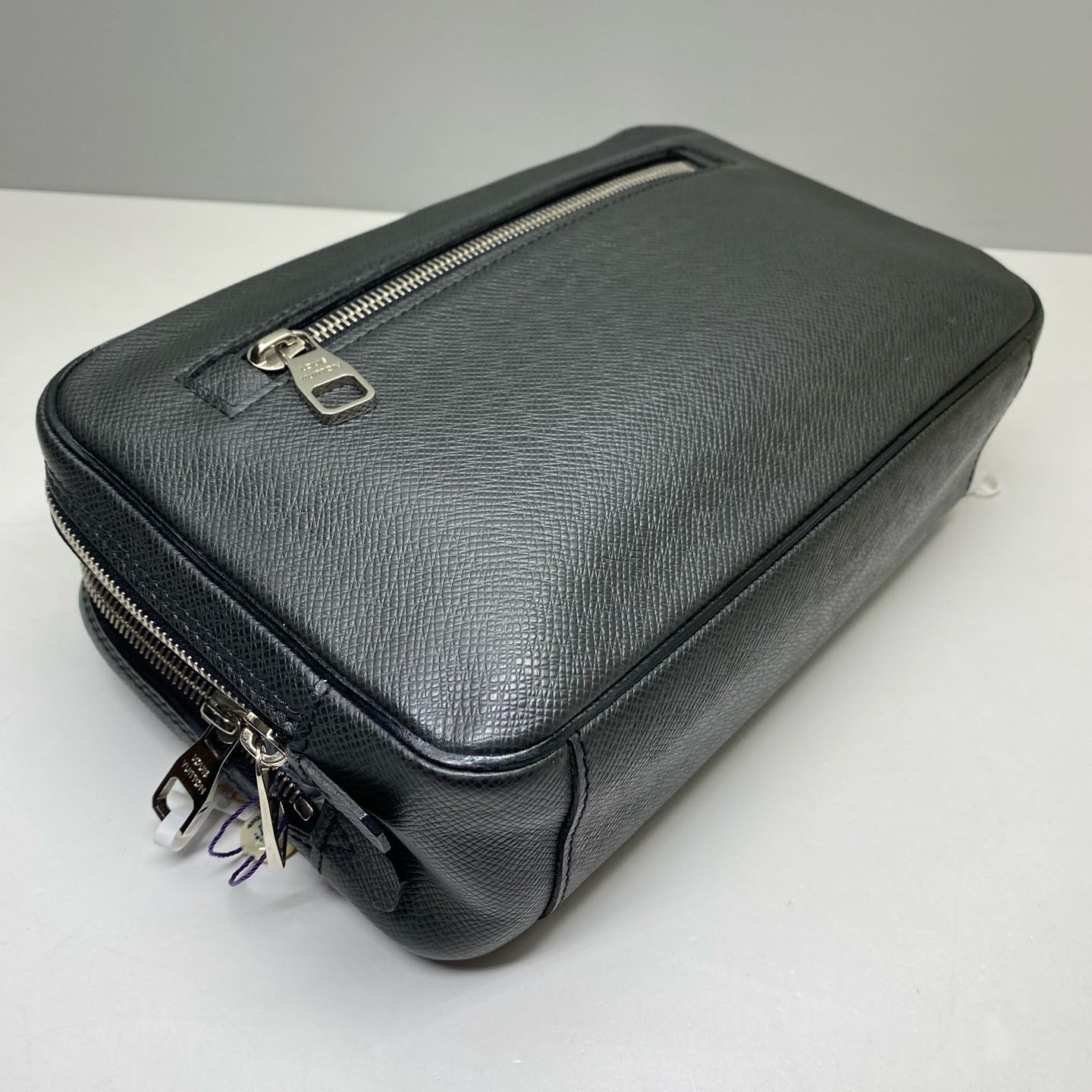 Louis Vuitton Pre-Owned Authentic Clutch Black 26×16.5x8cm Cowhide