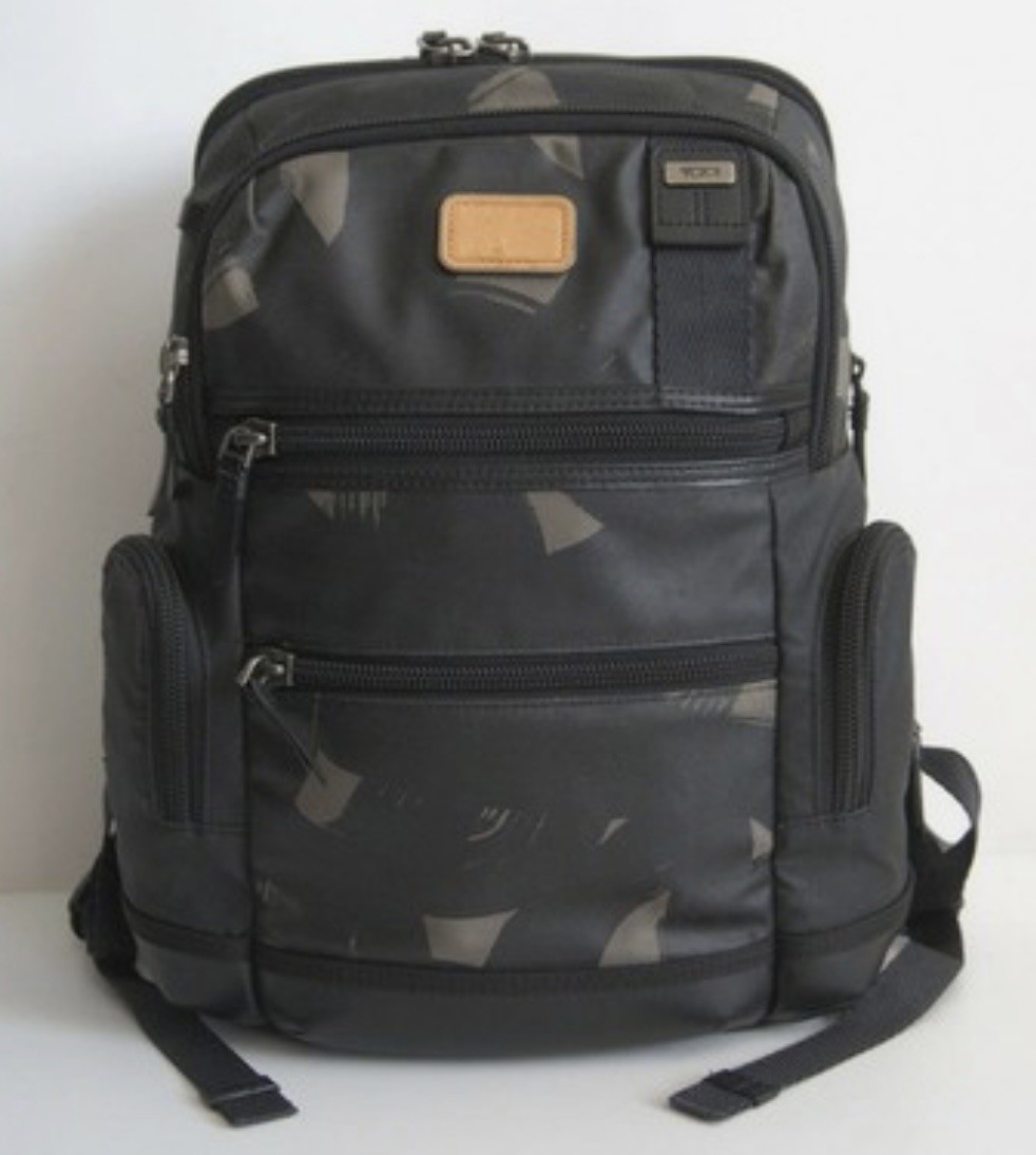 TUMI Alpha Bravo Knox Camouflage Ballistic Nylon Leather Trim 222681SCP2