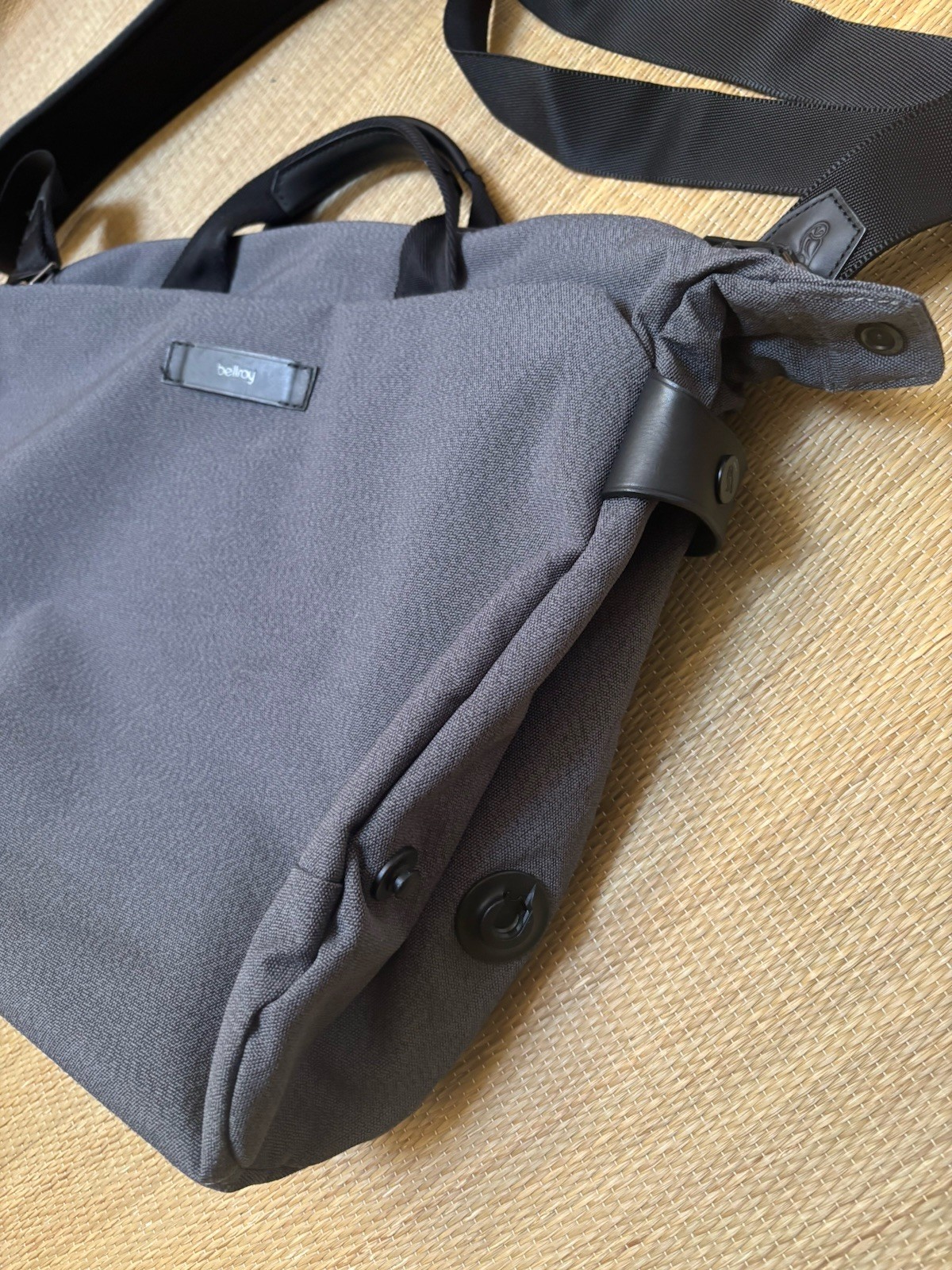 Bellroy Work Messenger Bag Gray Expandable 14L