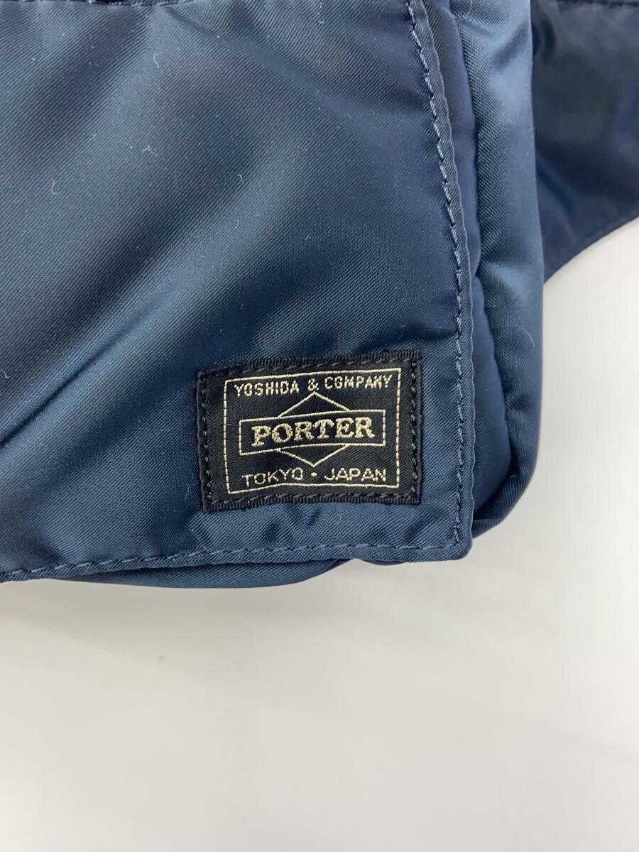 Authentic PORTER TANKER Nylon Waist Bag 14cm High Navy Unisex Seller