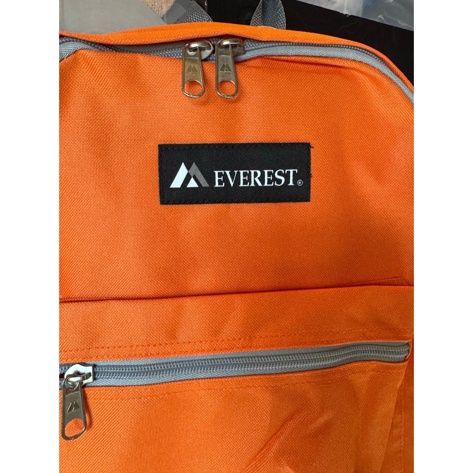 Everest Basic Backpack, Orange, One Size High Visibility