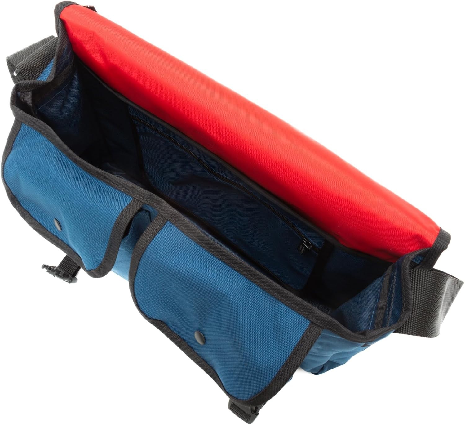 Manhattan Portage Europa Fabric Messenger Bag, Navy (1440Z NVY)
