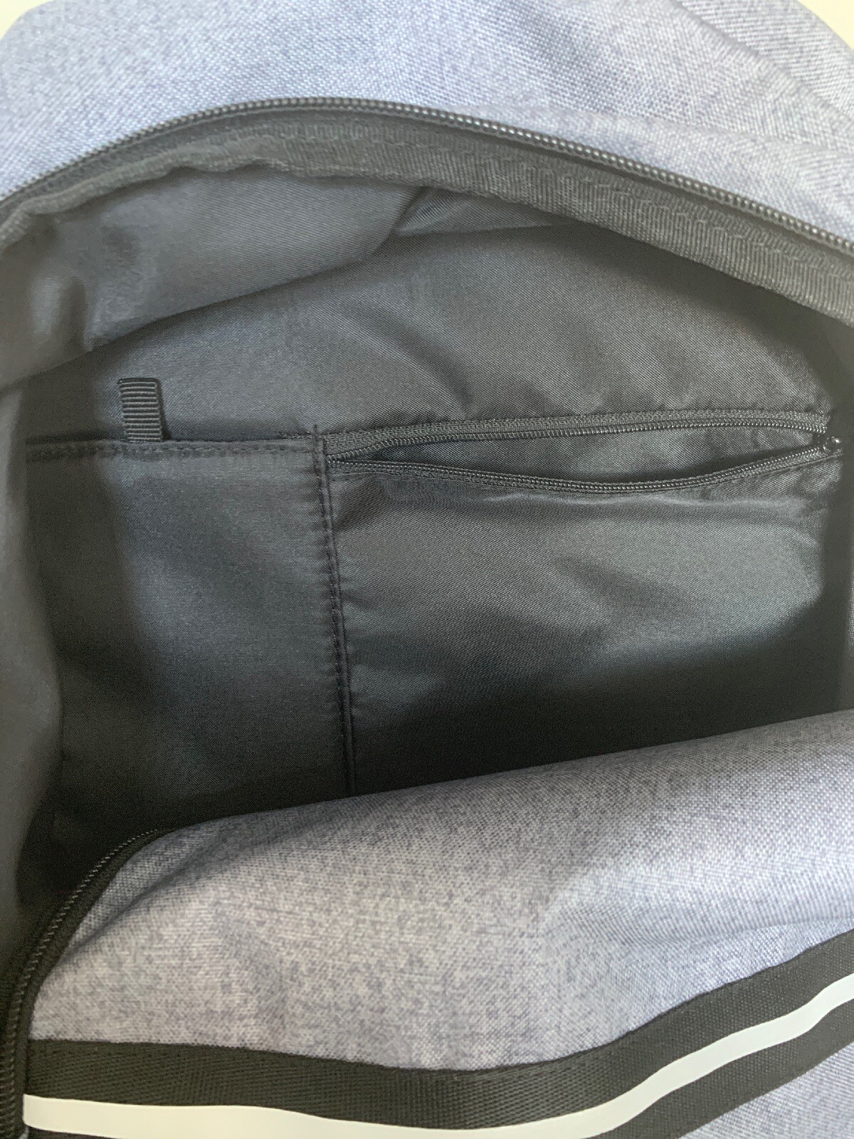 Skechers Eclipse Backpack Gray & Black School Bag Laptop Pockets Lightweight