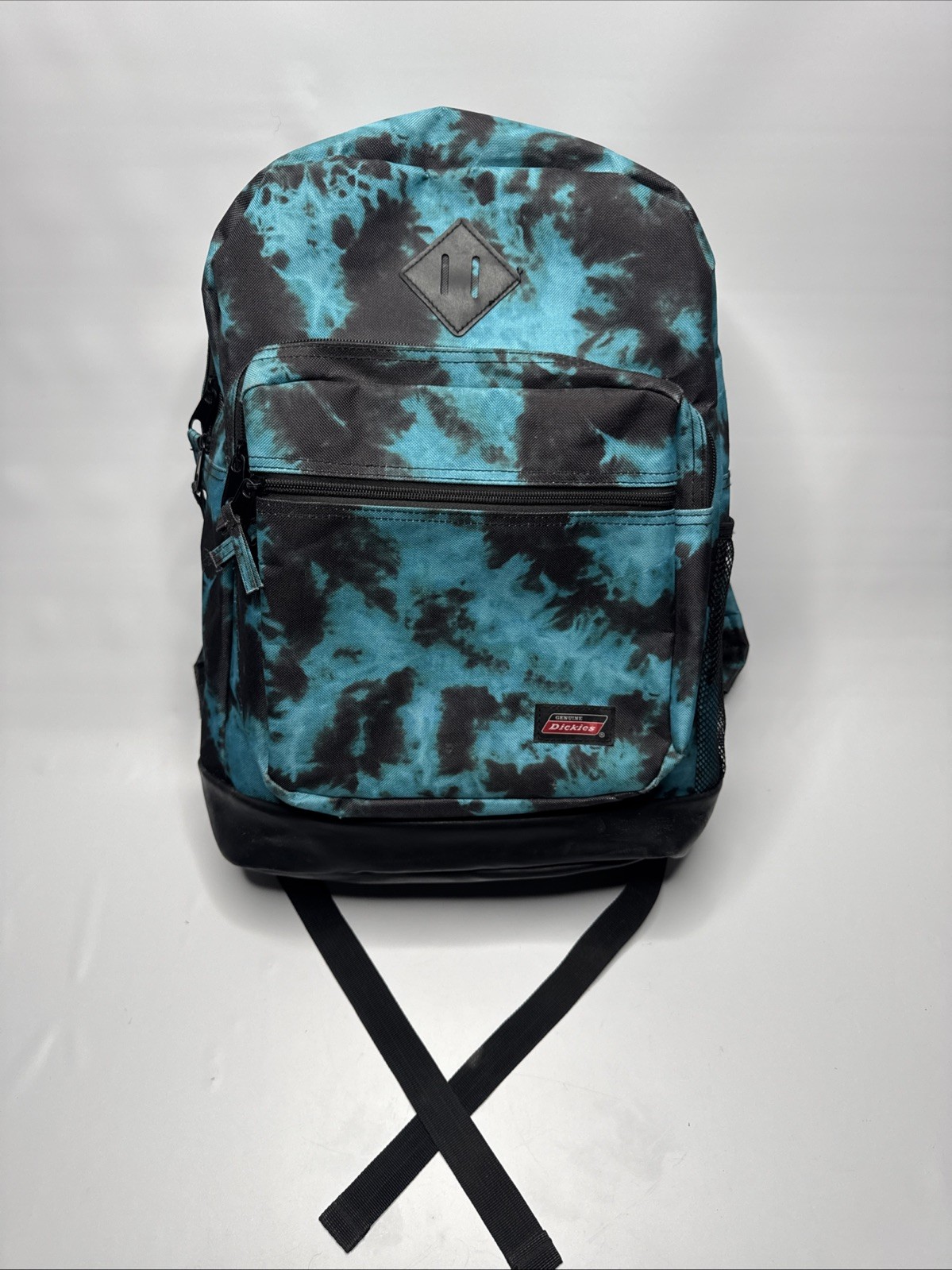 Genuine Dickies Tie-Dye Wash Backpack Unisex Varsity Laptop Blue Black EUC LN