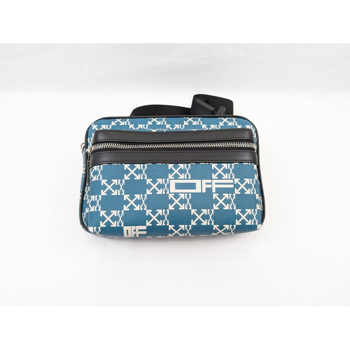 Off-White Monogram Belt Bag in Green/Beige BNWT One Size
