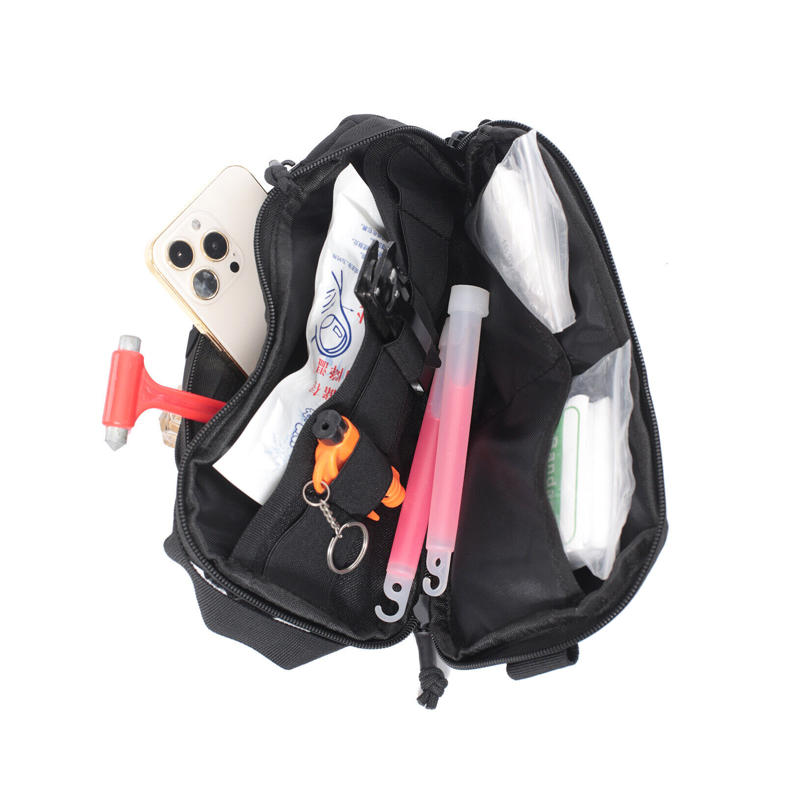 Tactical Molle Sling Bag Chest Shoulder Daypack Crossbody EDC Utility Phone Bag