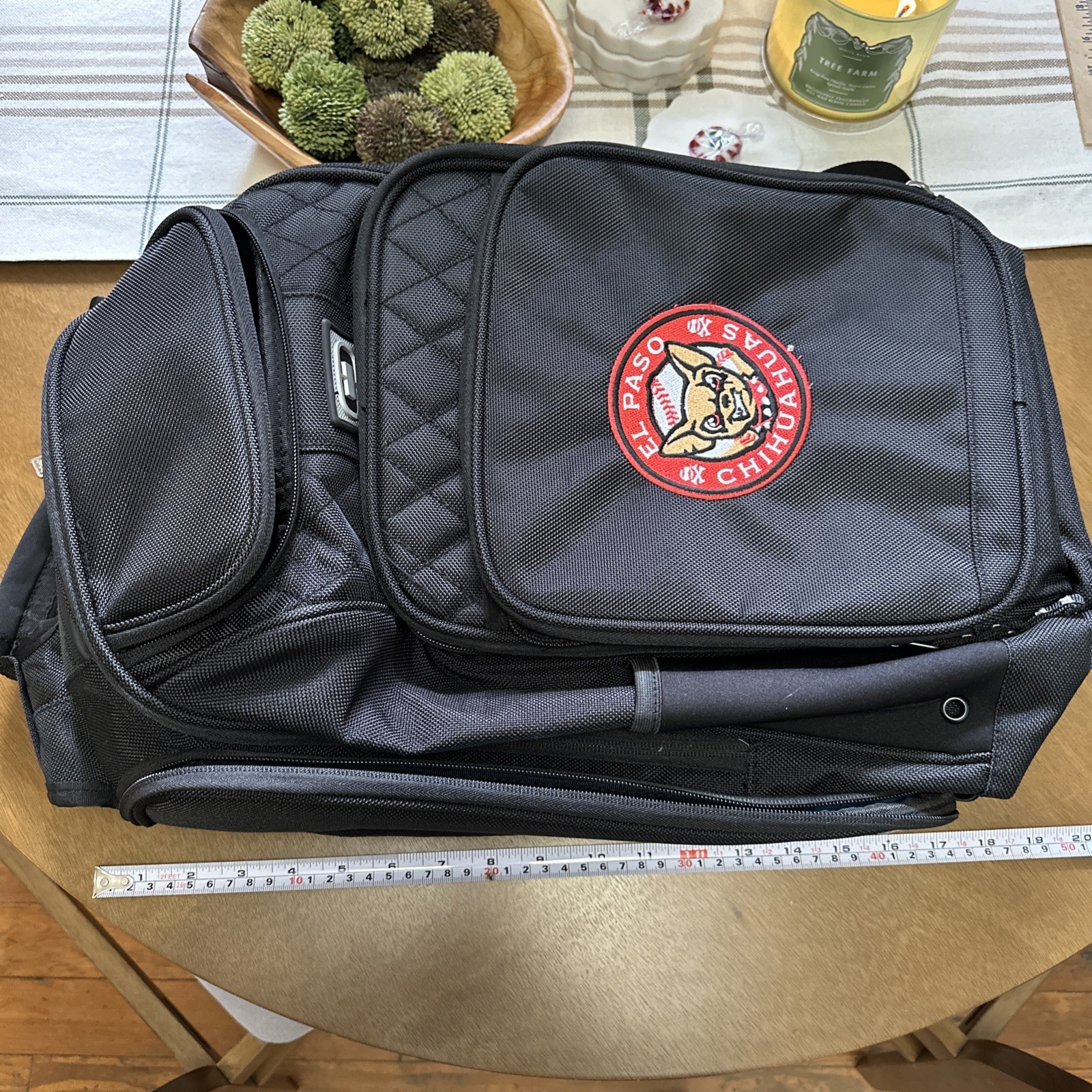 Ogio Epic laptop backpack with El Paso Chihuahuas baseball embroidered patch