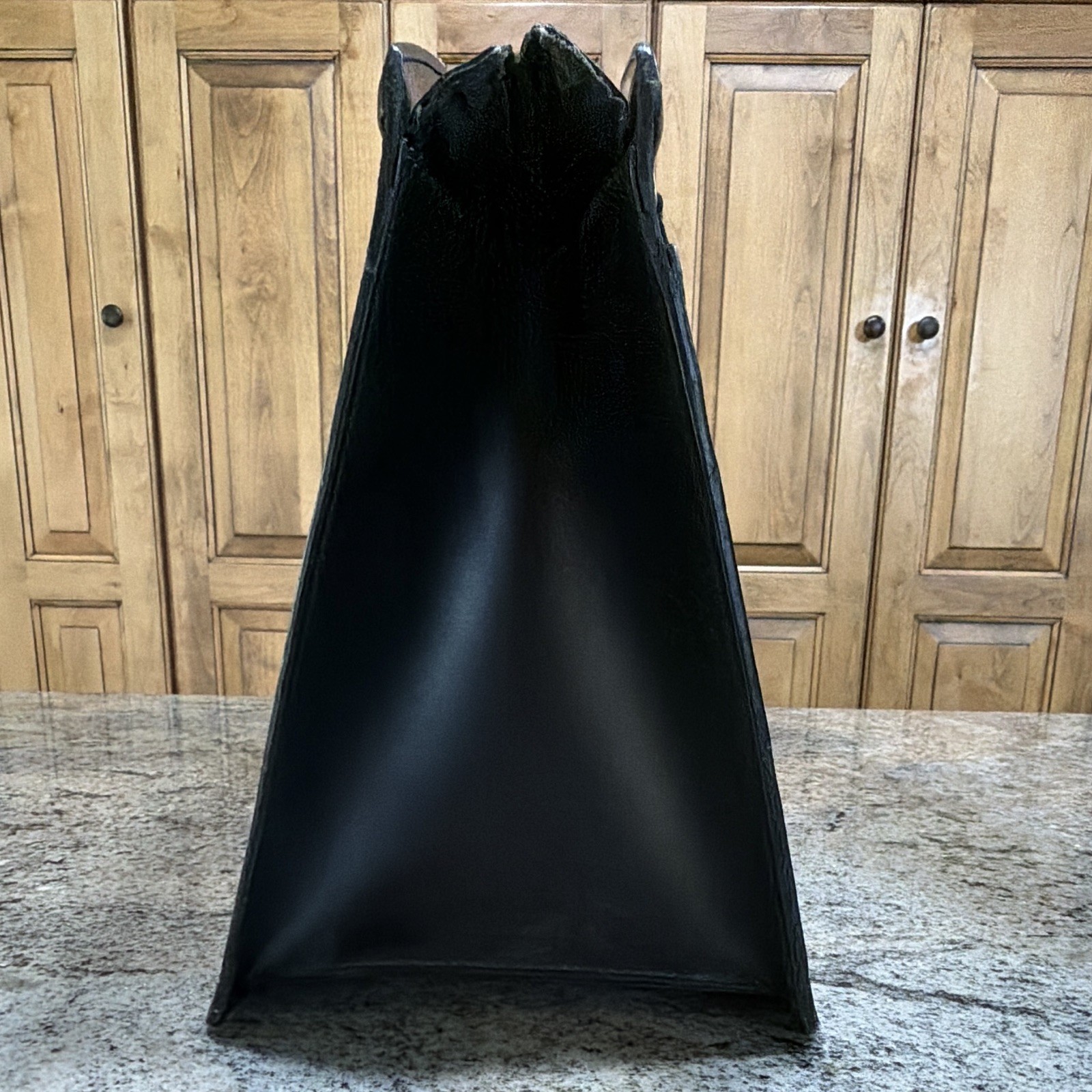 Louis Vuitton Black Zip Top Handle Briefcase/Document Case Large Men’s
