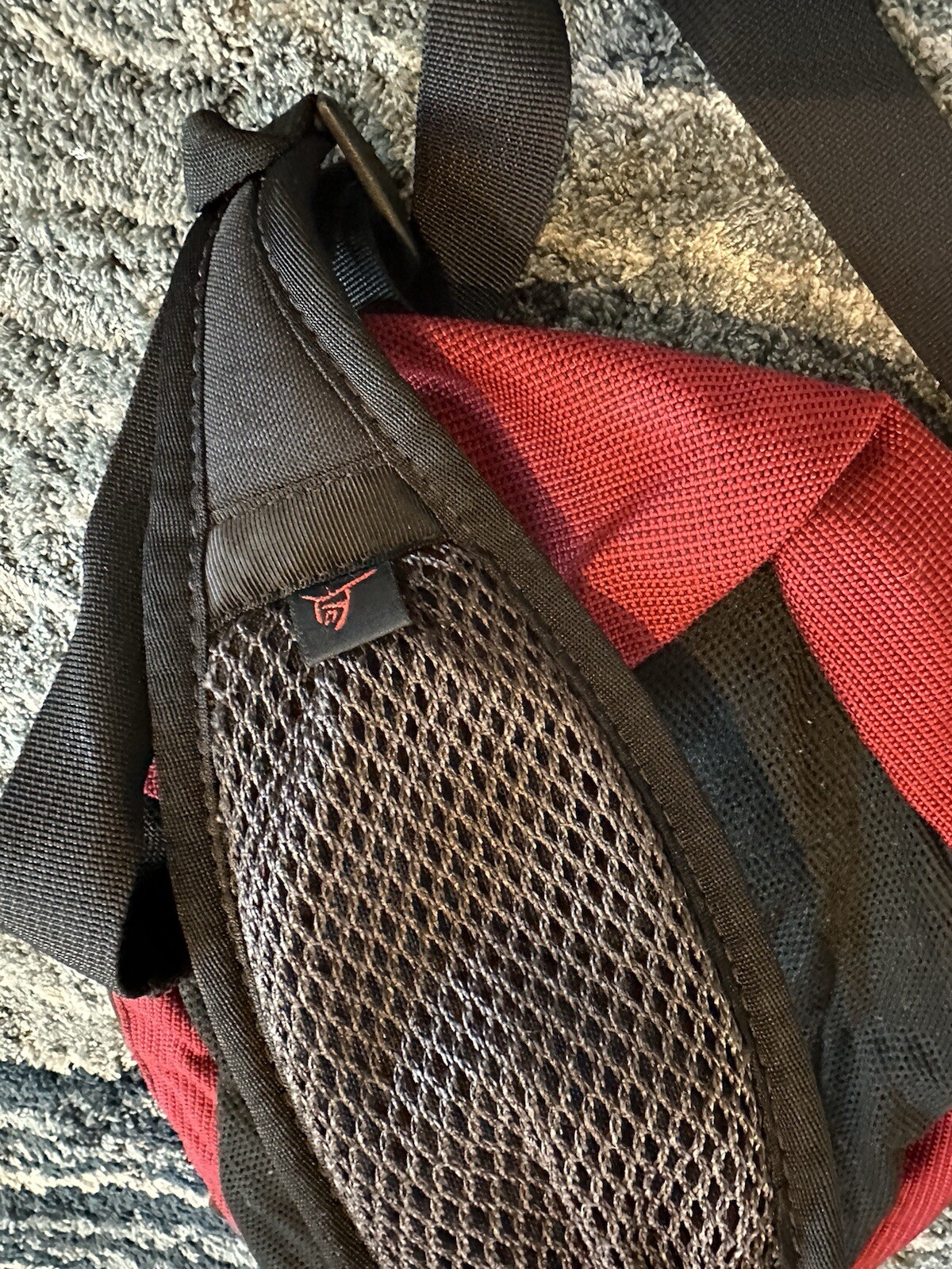 Overland Equipment Red Sling Bag Backpack Daypack