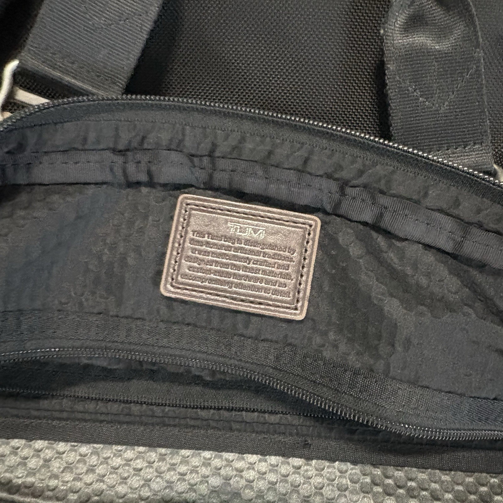 TUMI Alpha Bravo Yuma Slim Briefcase 22631HKH 2WAY Nylon Business Bag Black