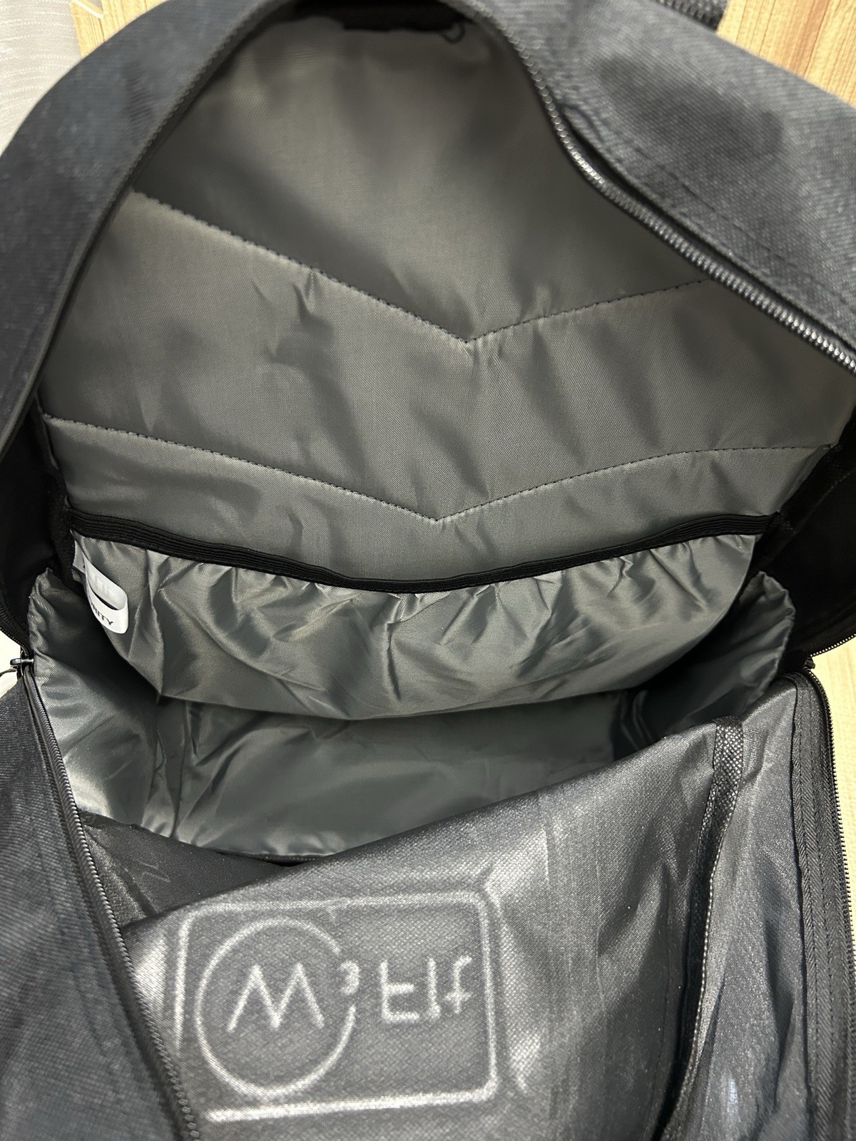 Port Authority BG203 Value Backpack Black W3 Fit Embroidered Laptop Bag 16.5″