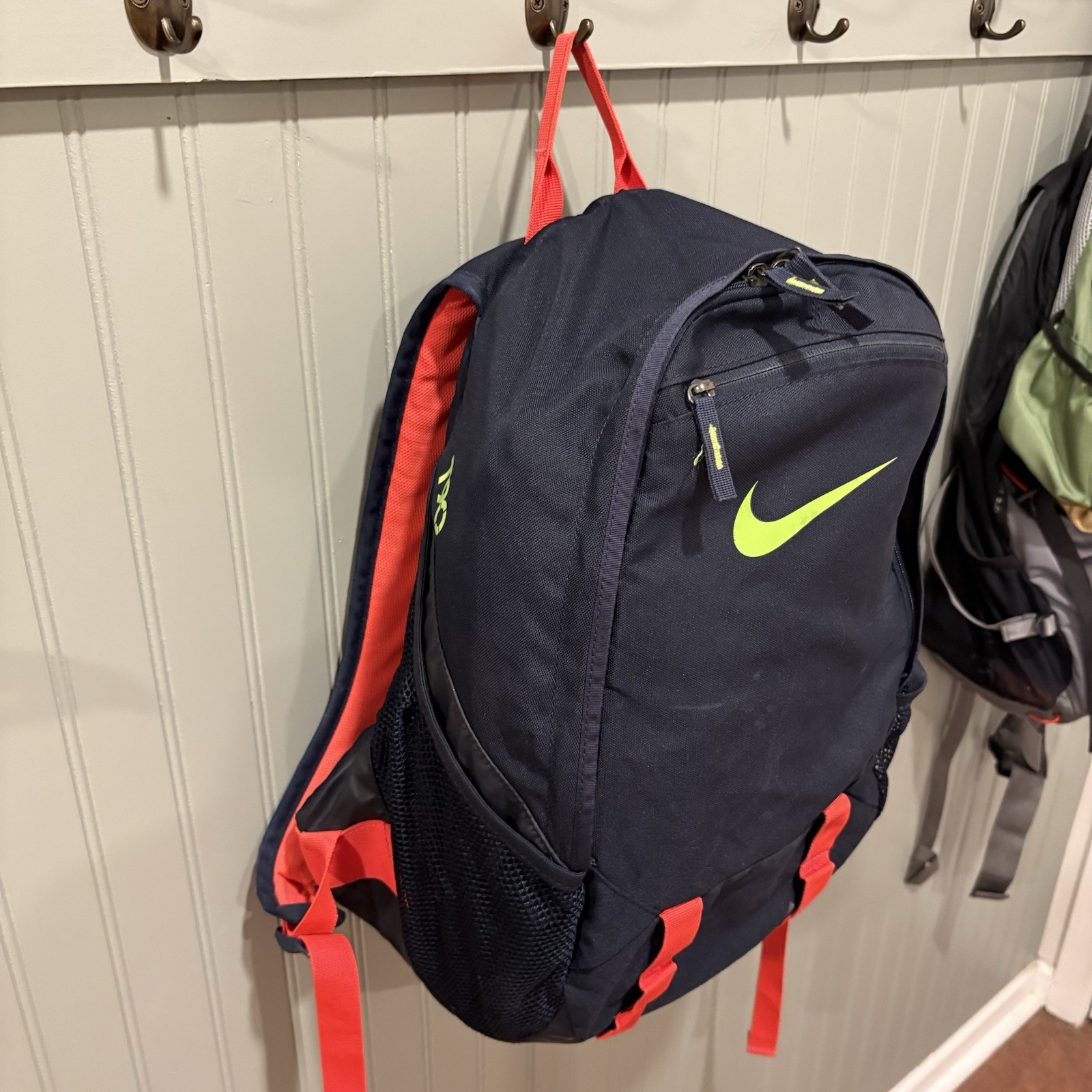 NIKE BACKPACK T90 Total 90 Navy Blue Red RN#56323