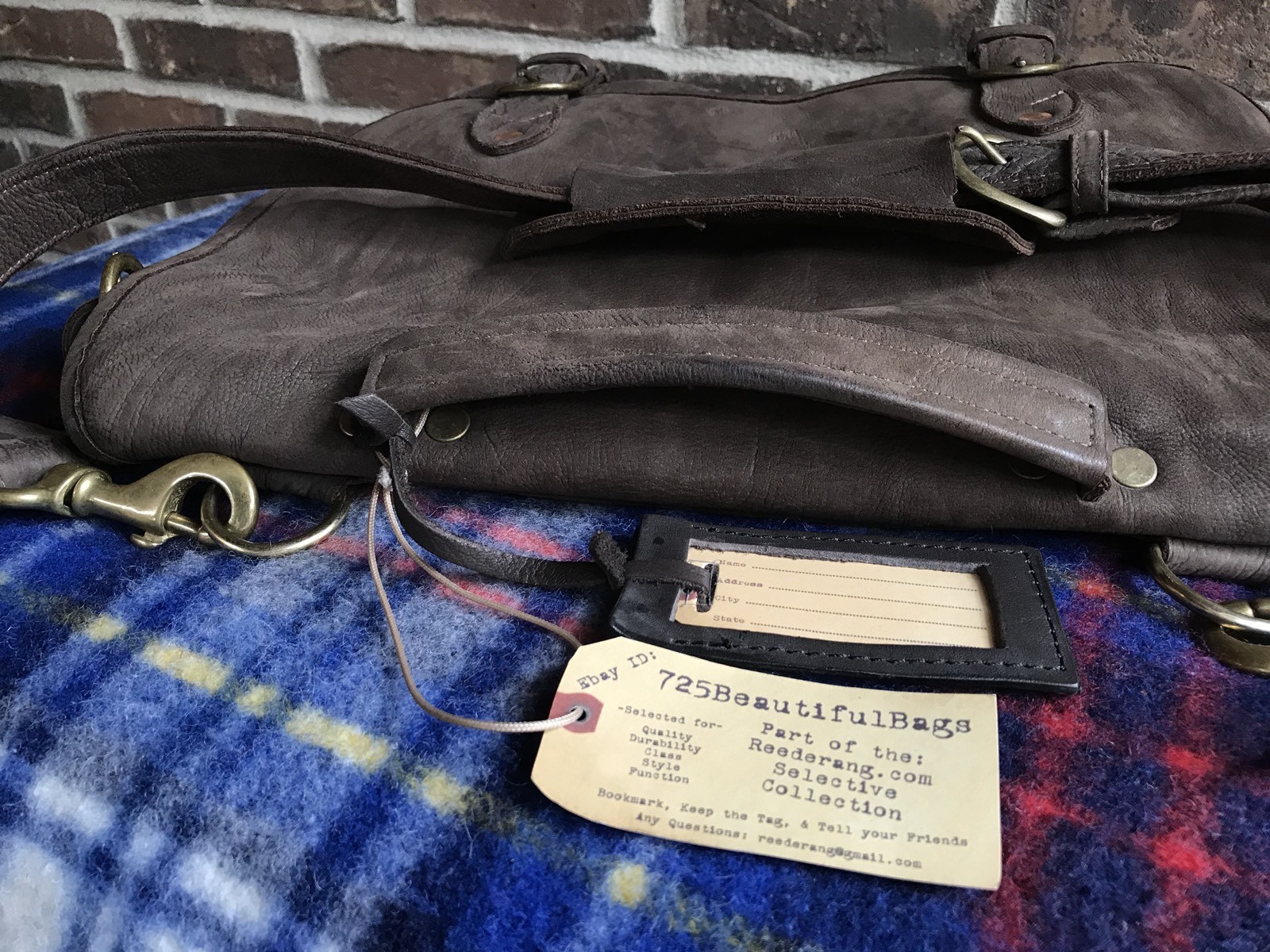 VINTAGE BASEBALL GLOVE LEATHER ONE-OF-A-KIND MACBOOK MESSENGER MAIL BAG R$1798