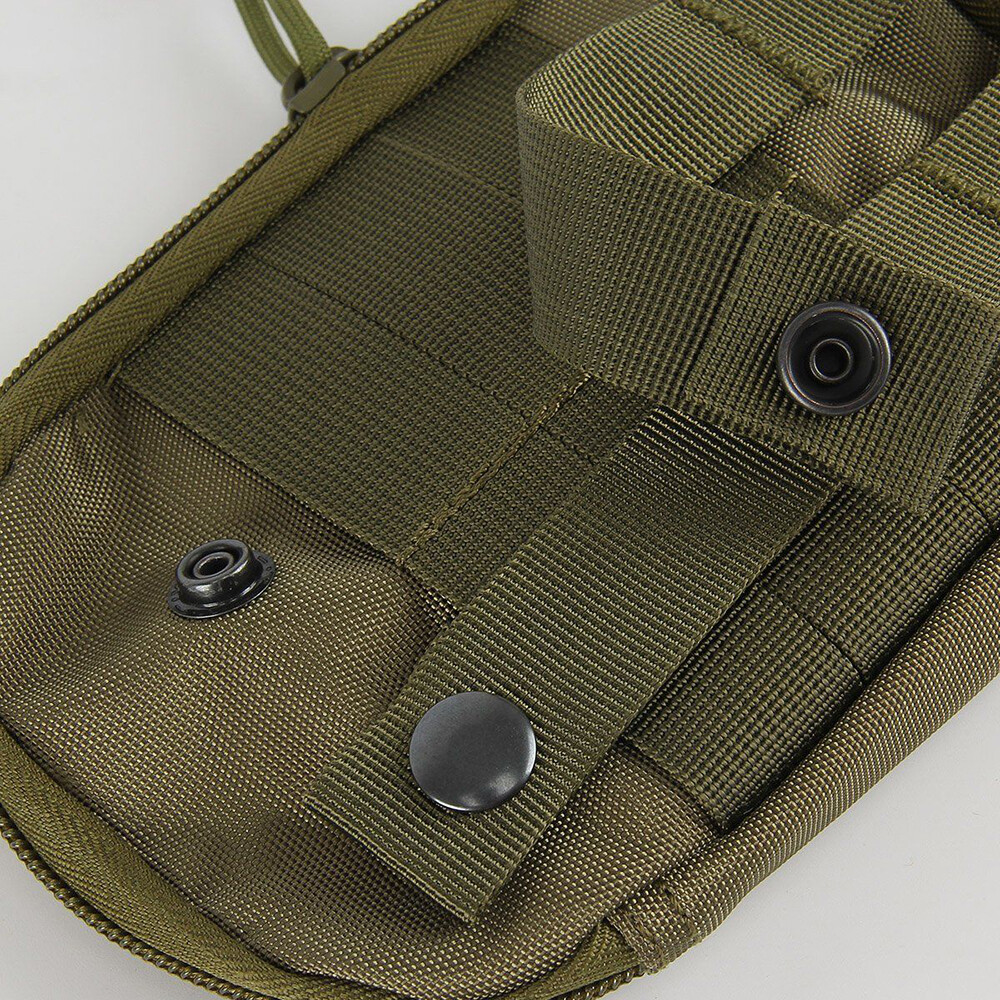 Tactical Molle Utility Bags Portable & Durable Nylon Pouch for Card Keybag Phone