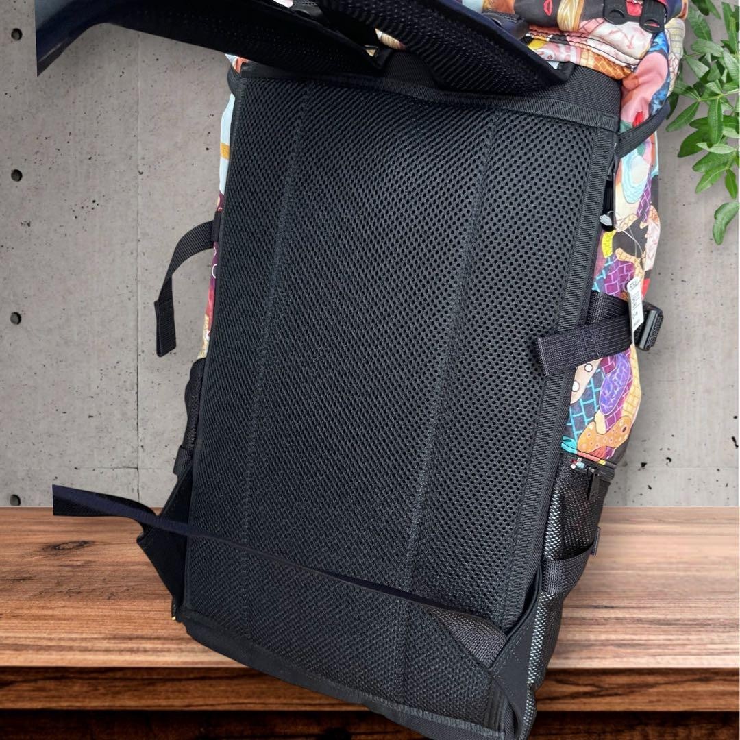 Authentic DIESEL × PORTER Backpack Tadanori Yokoo Art Collaboration 50cm Black/N