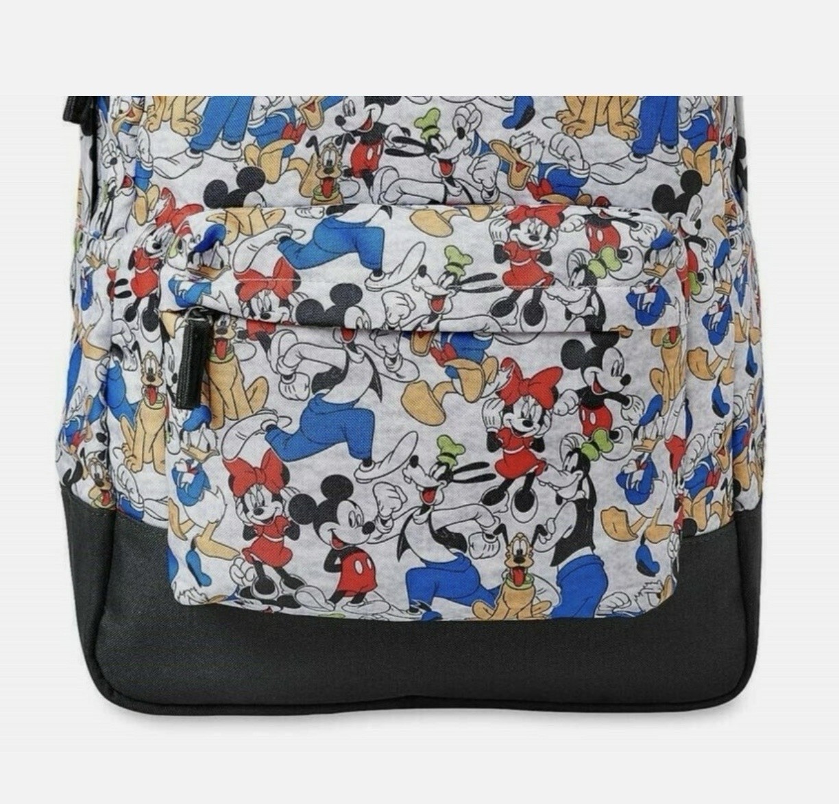 Disney Store Mickey Mouse & Friends Backpack School Minnie Goofy Pluto FREE SHIP