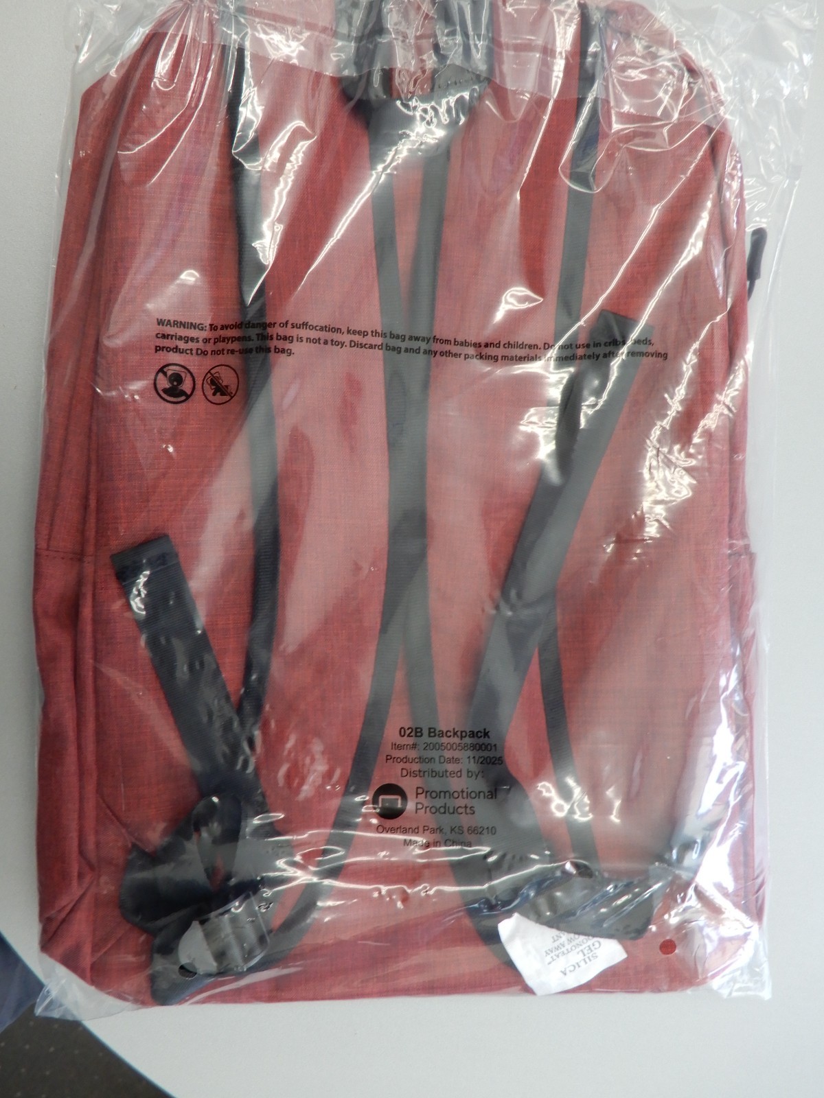 Genuine Snap-On Backpack book bag Red/Black Brand New