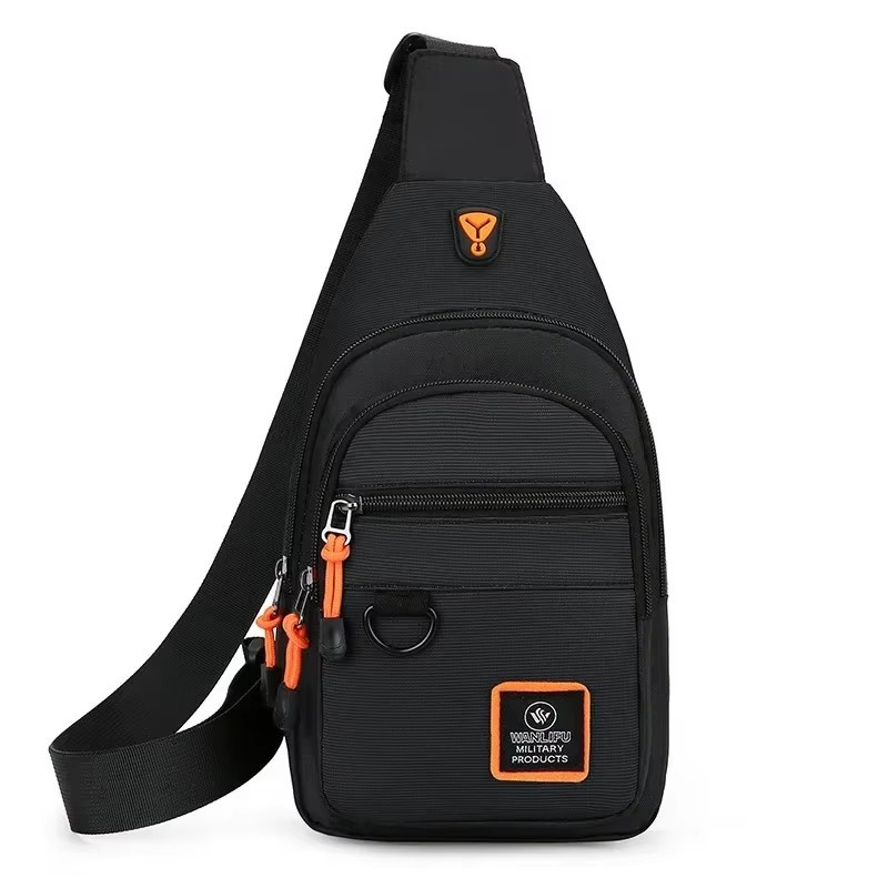 Bandolera De Viaje Para Hombre Bolsa De Pecho Oficina Casual Mochila Impermeable