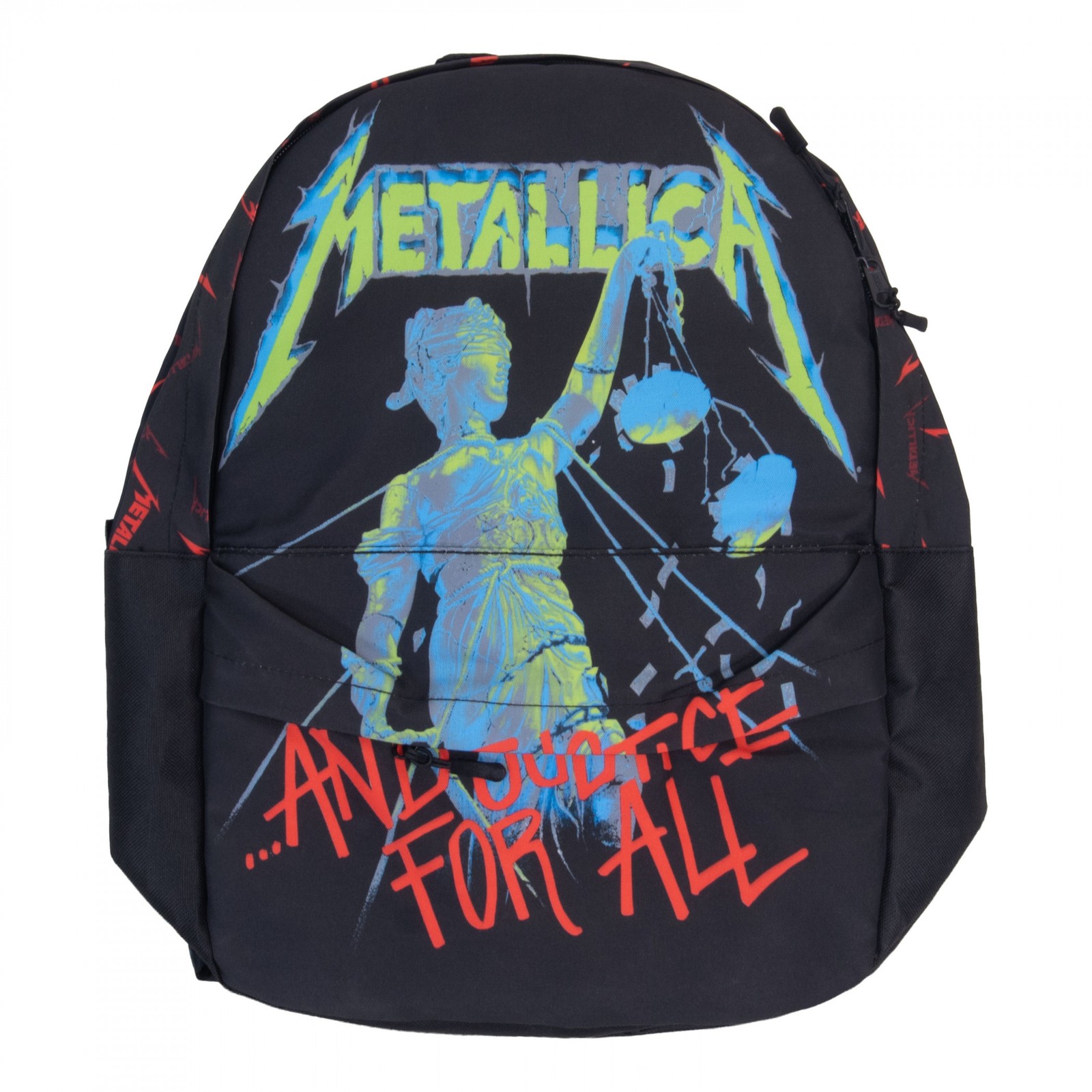 Metallica And Justice for All Rocksax Daypack Backpack Black