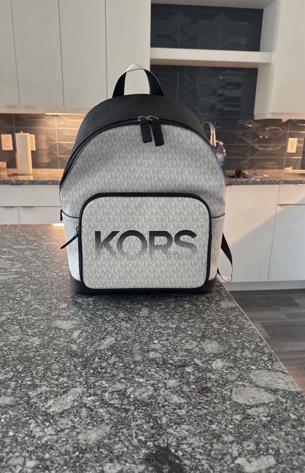 Michael Kors Men’s Cooper Signature Logo Backpack