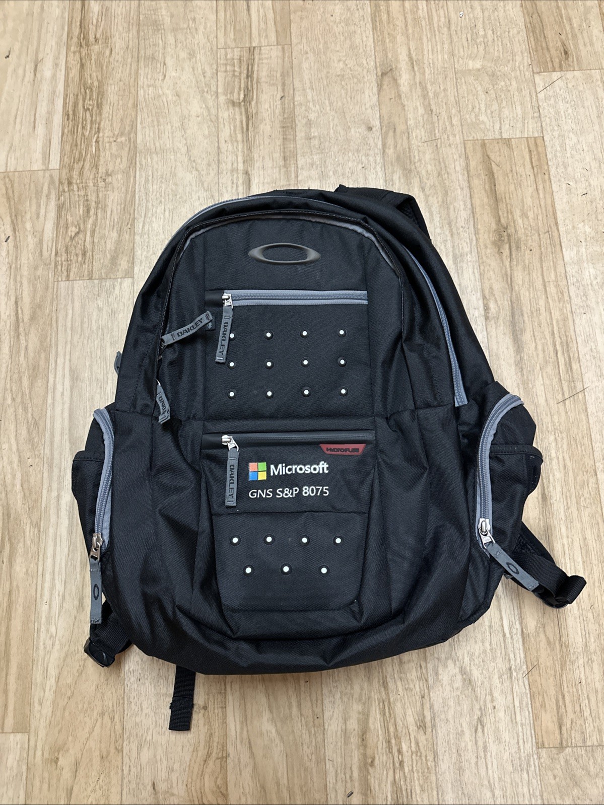 Vintage Y2K Oakley Hydrofuse Tactical Backpack Black 3in1 Multi Compartment Bag